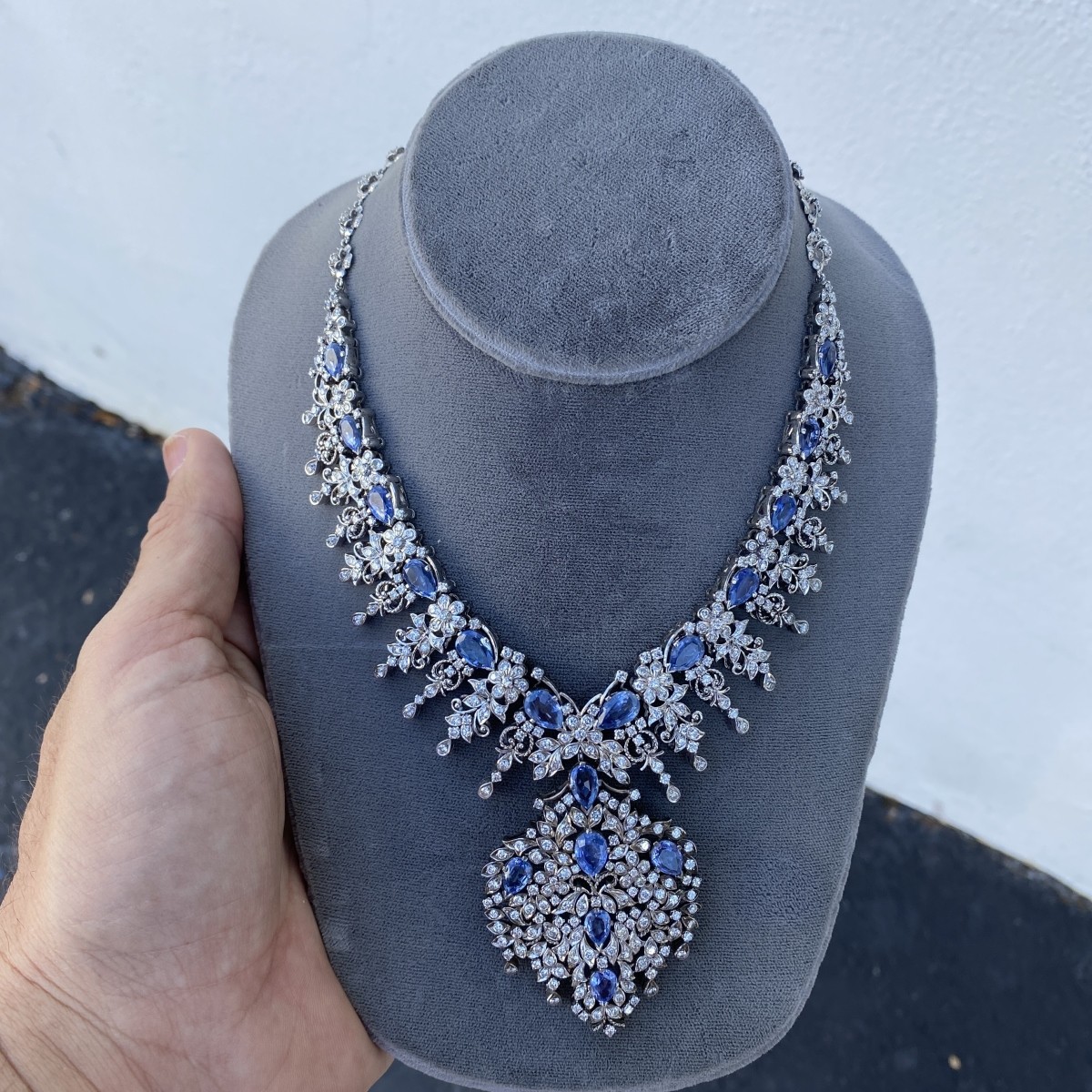 Sapphire, Diamond and 14K Suite