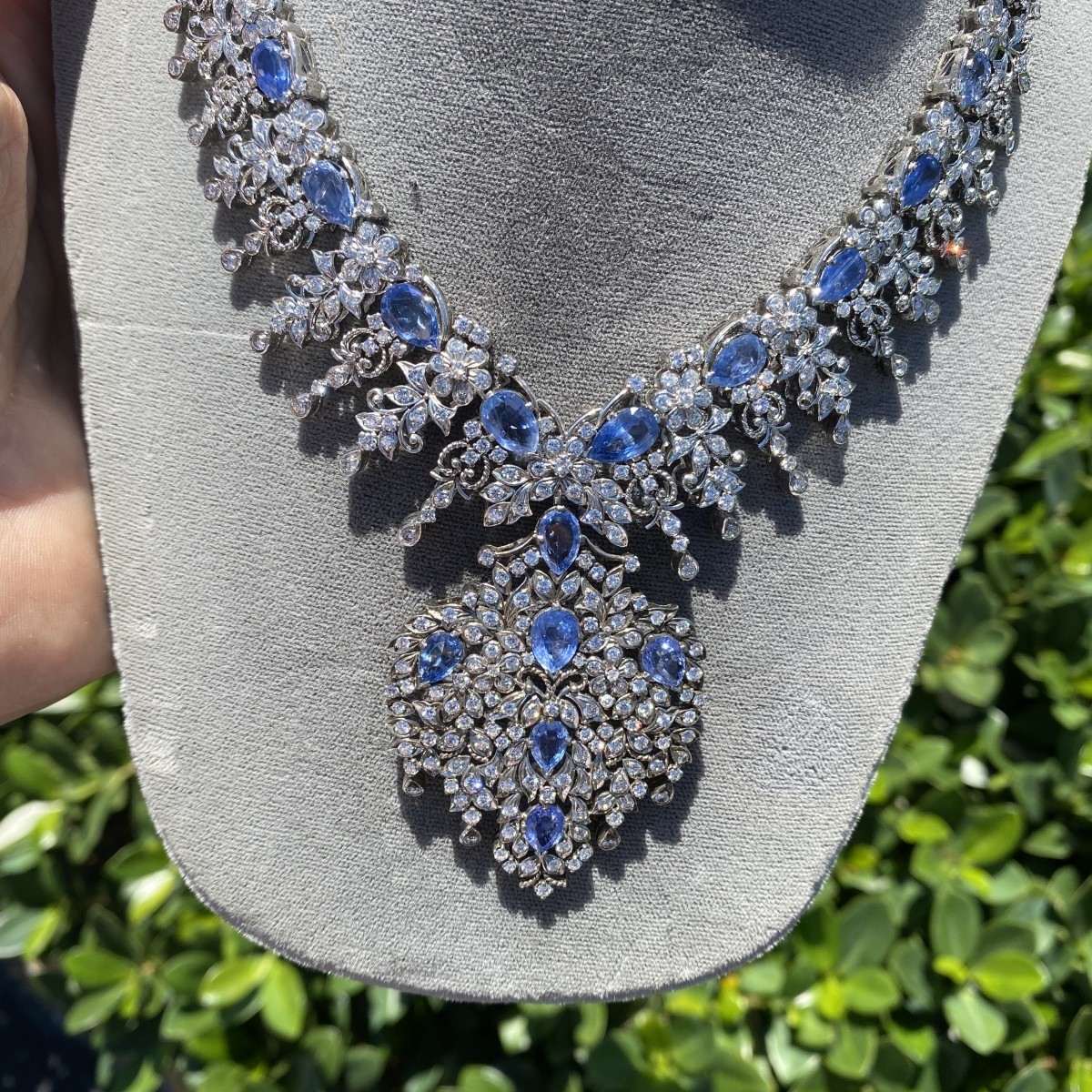 Sapphire, Diamond and 14K Suite