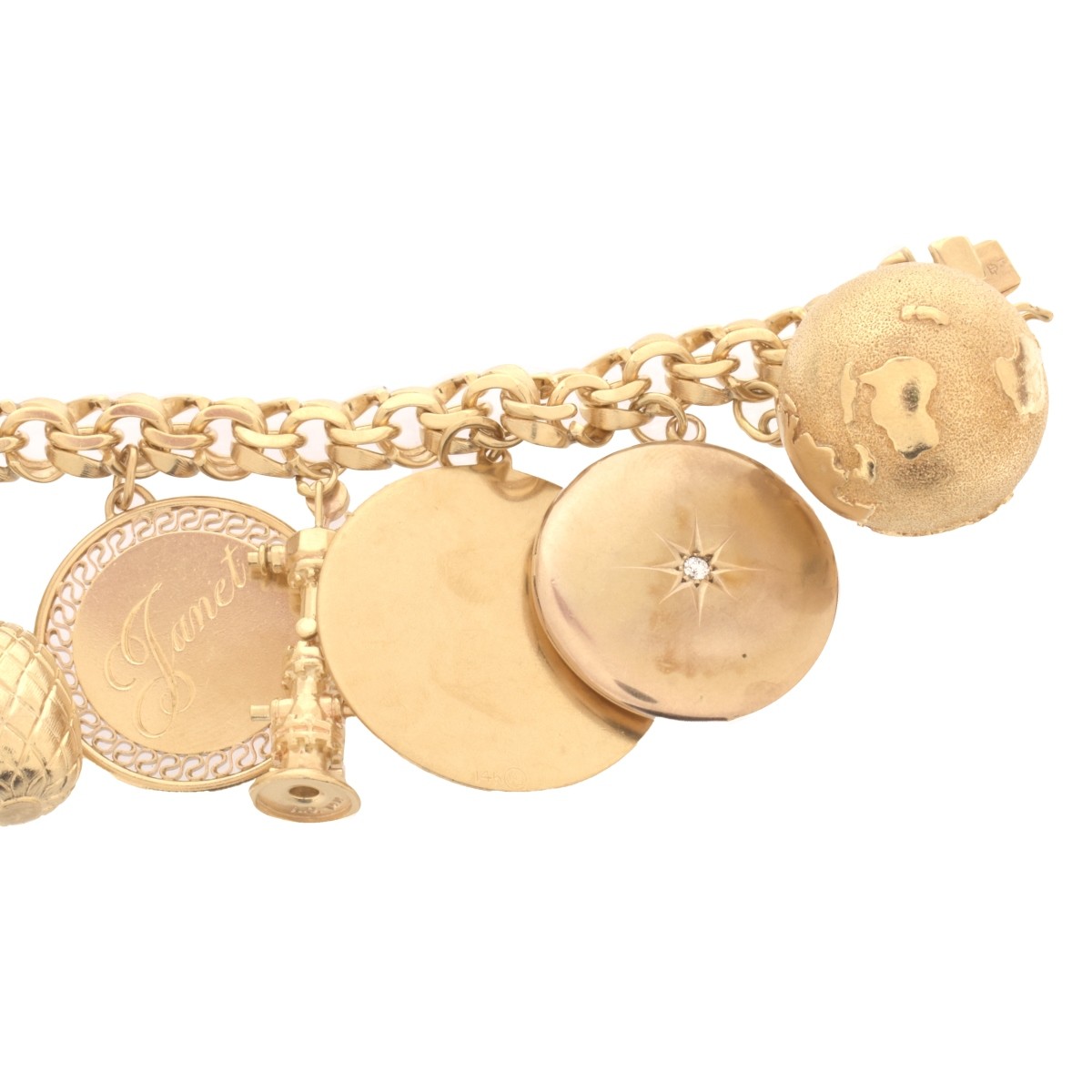 14K Charm Bracelet