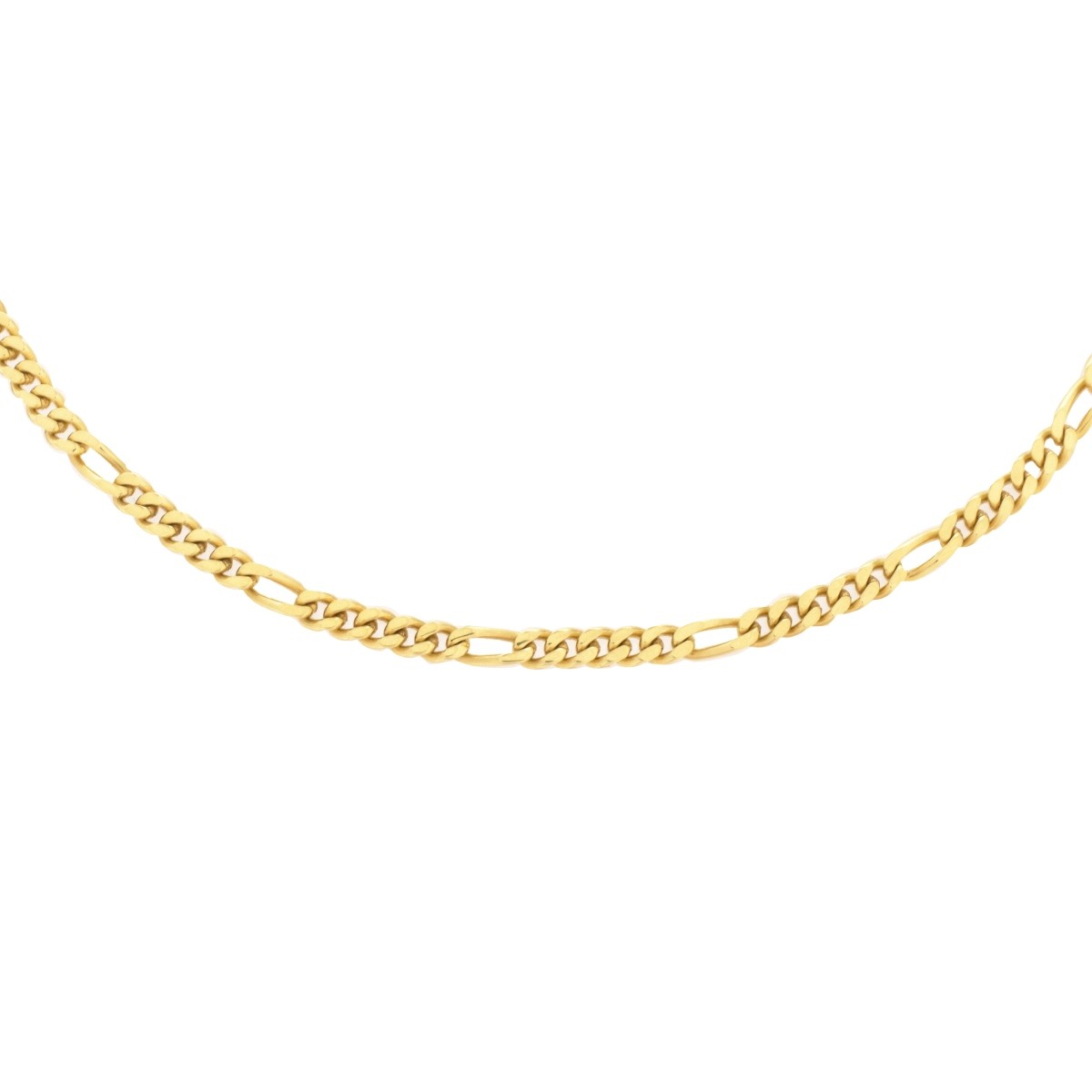 Figaro Link 14K Chain