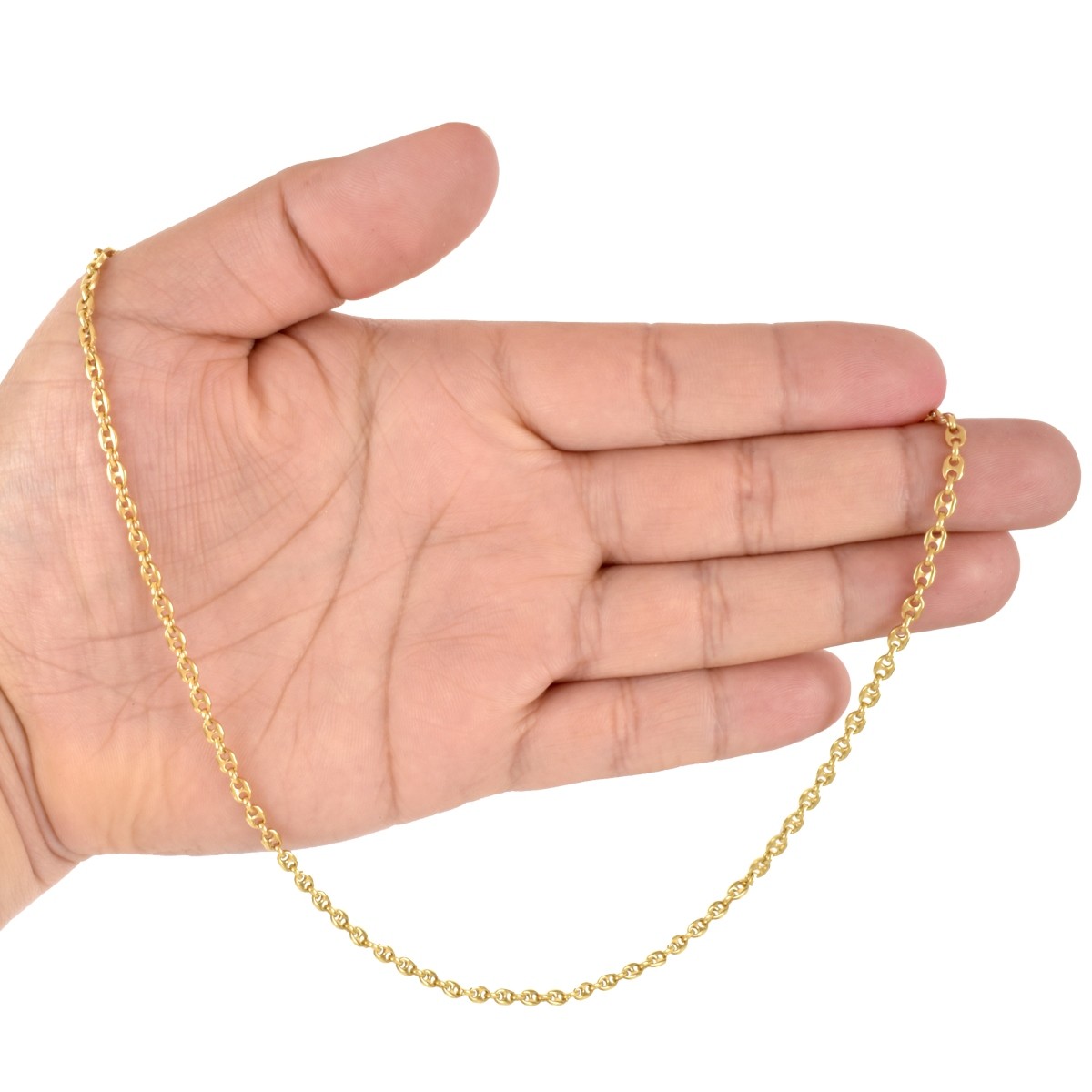 18K Link Chain Necklace