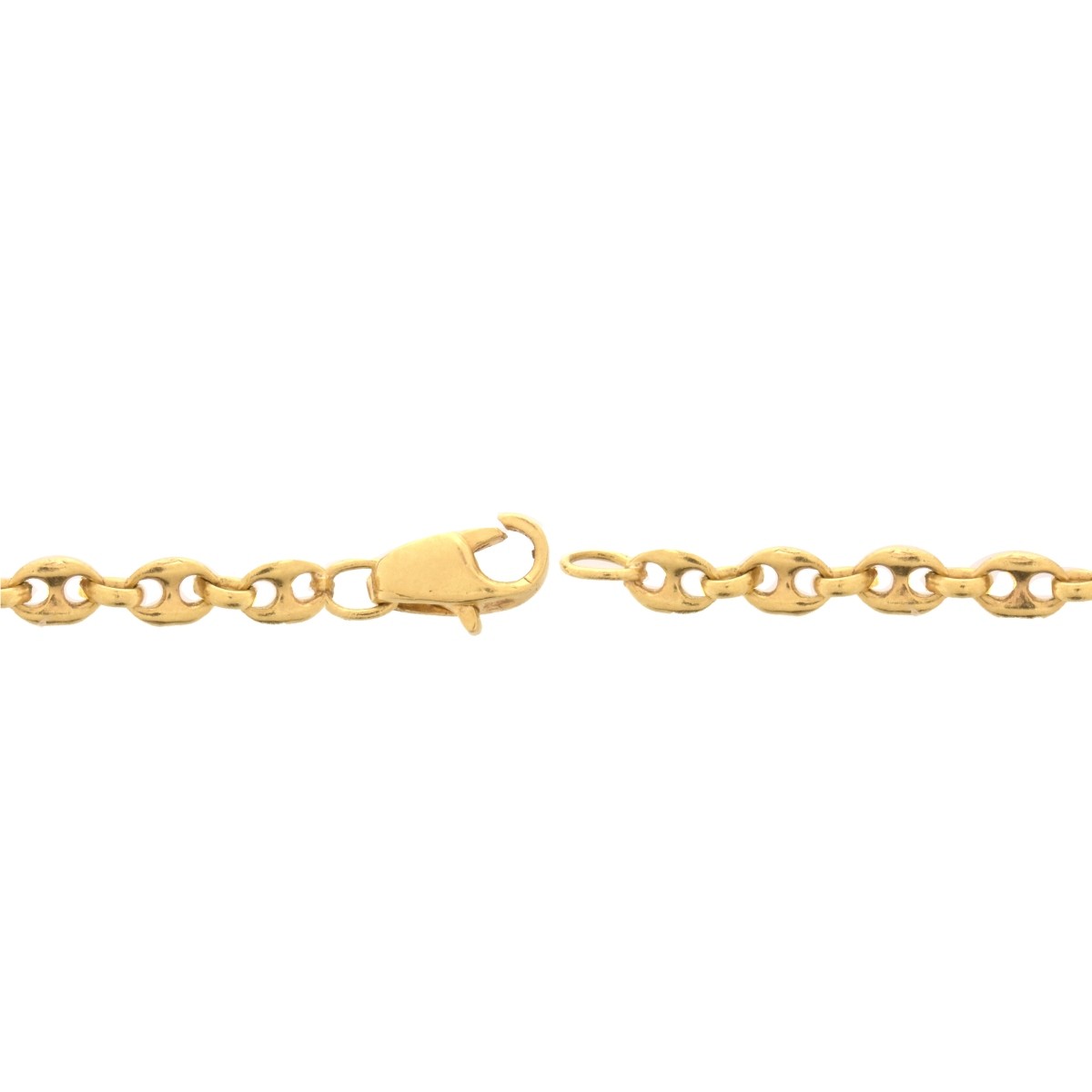 18K Link Chain Necklace