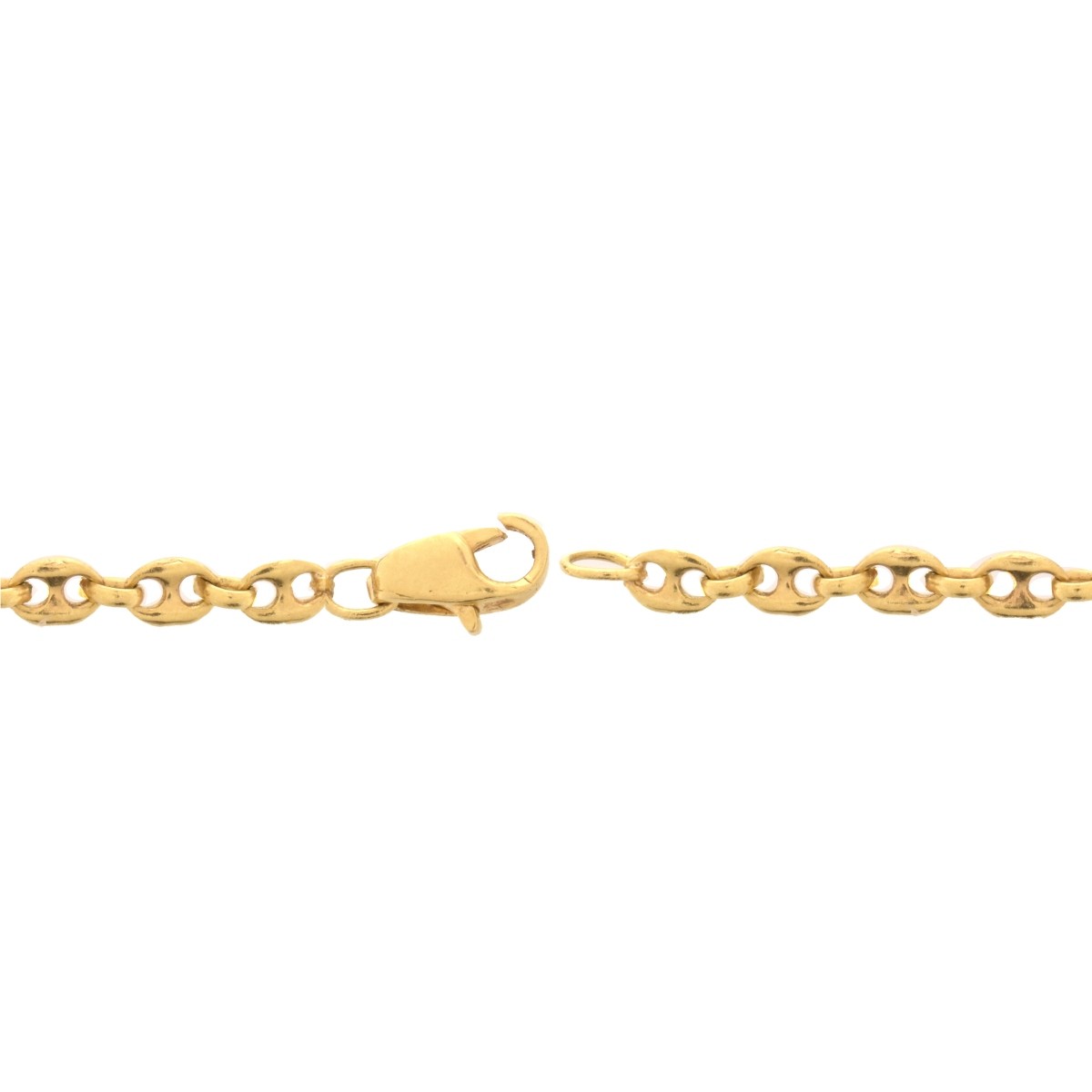 18K Link Chain Necklace