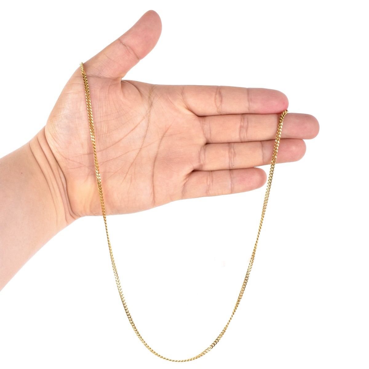 18K Chain Necklace