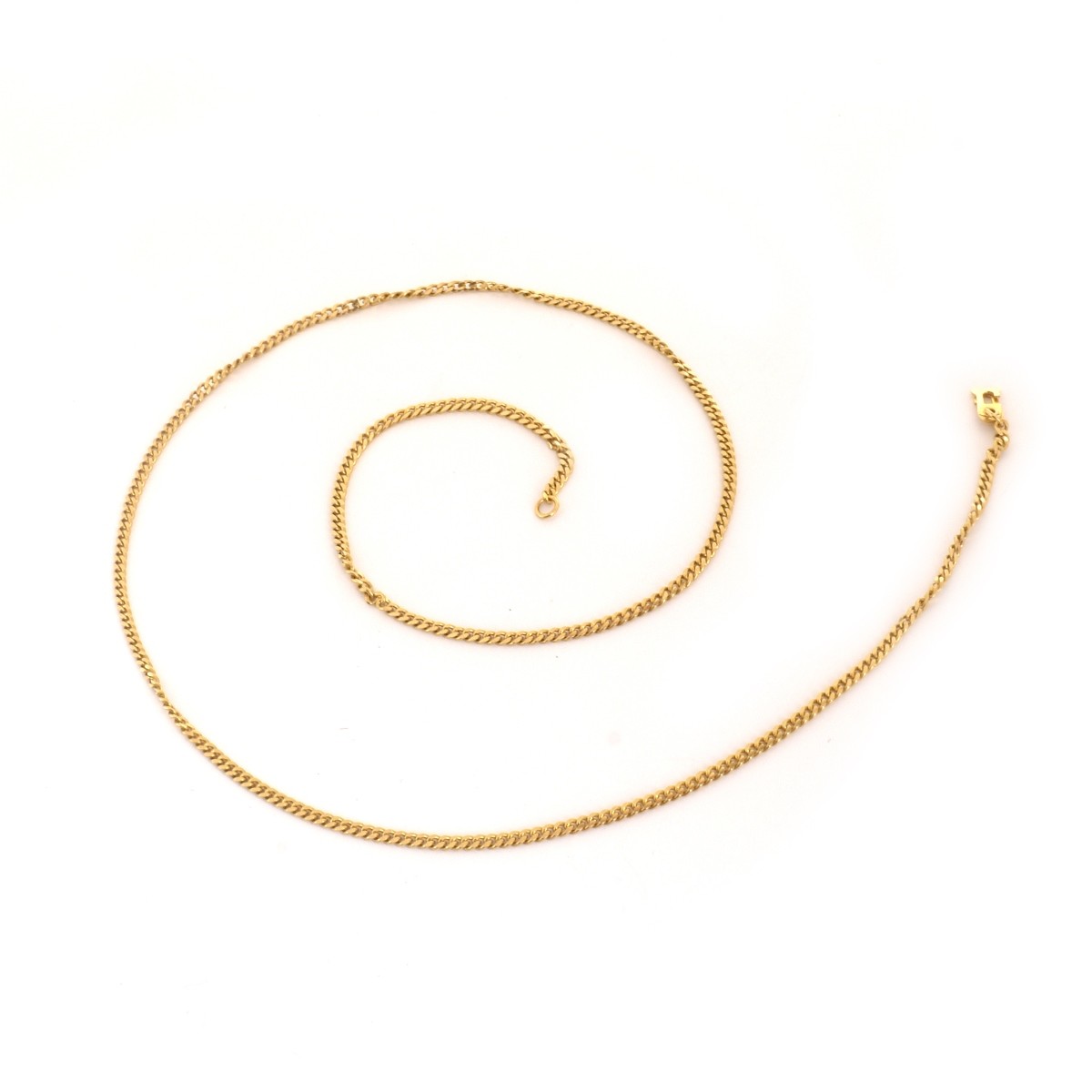 18K Chain Necklace