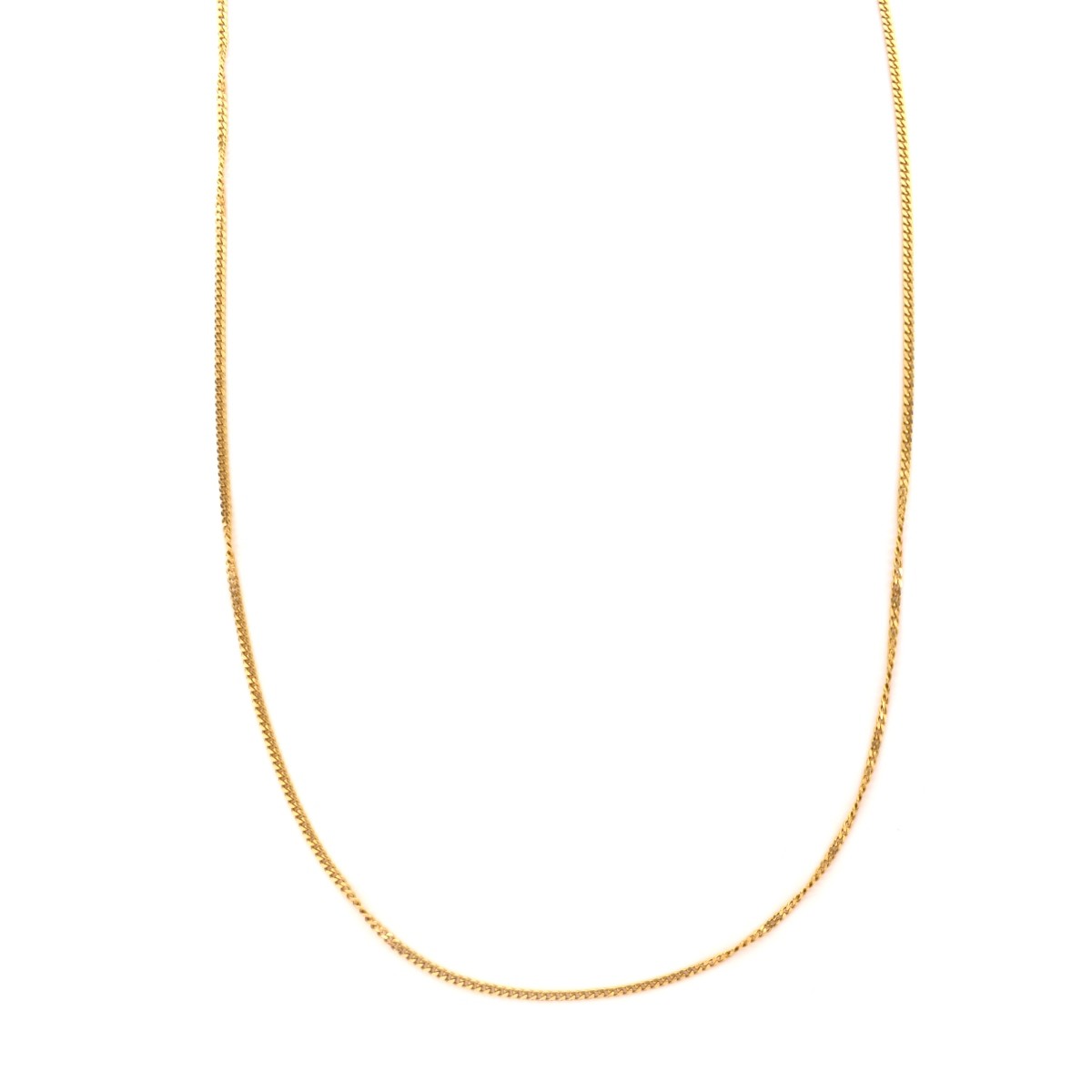 18K Chain Necklace