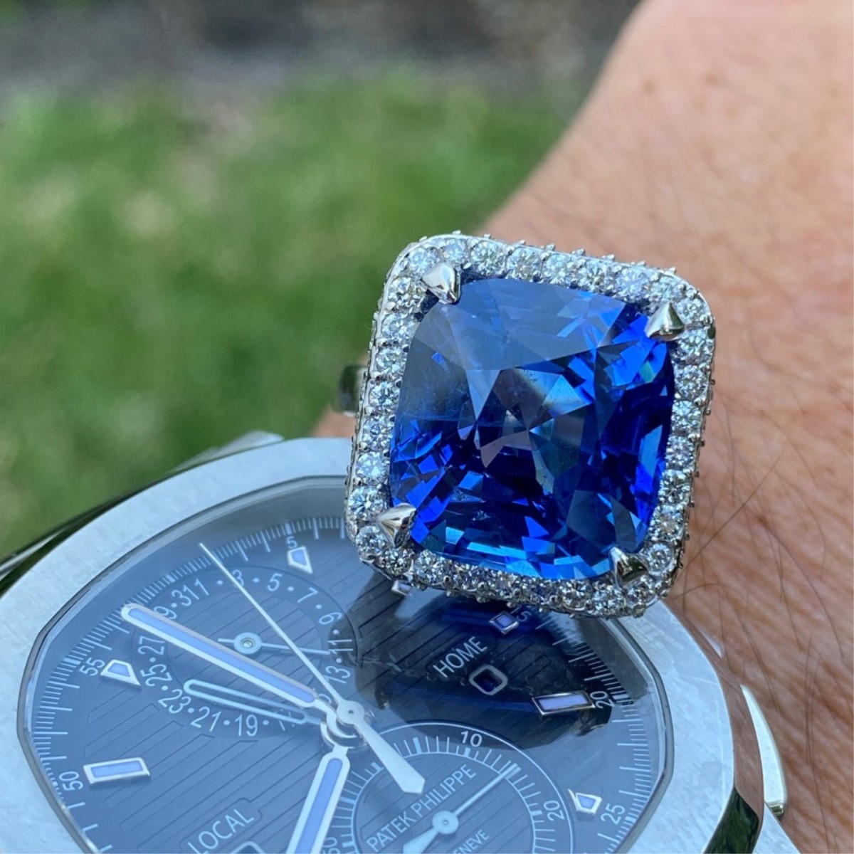 AGL Ceylon Sapphire Ring