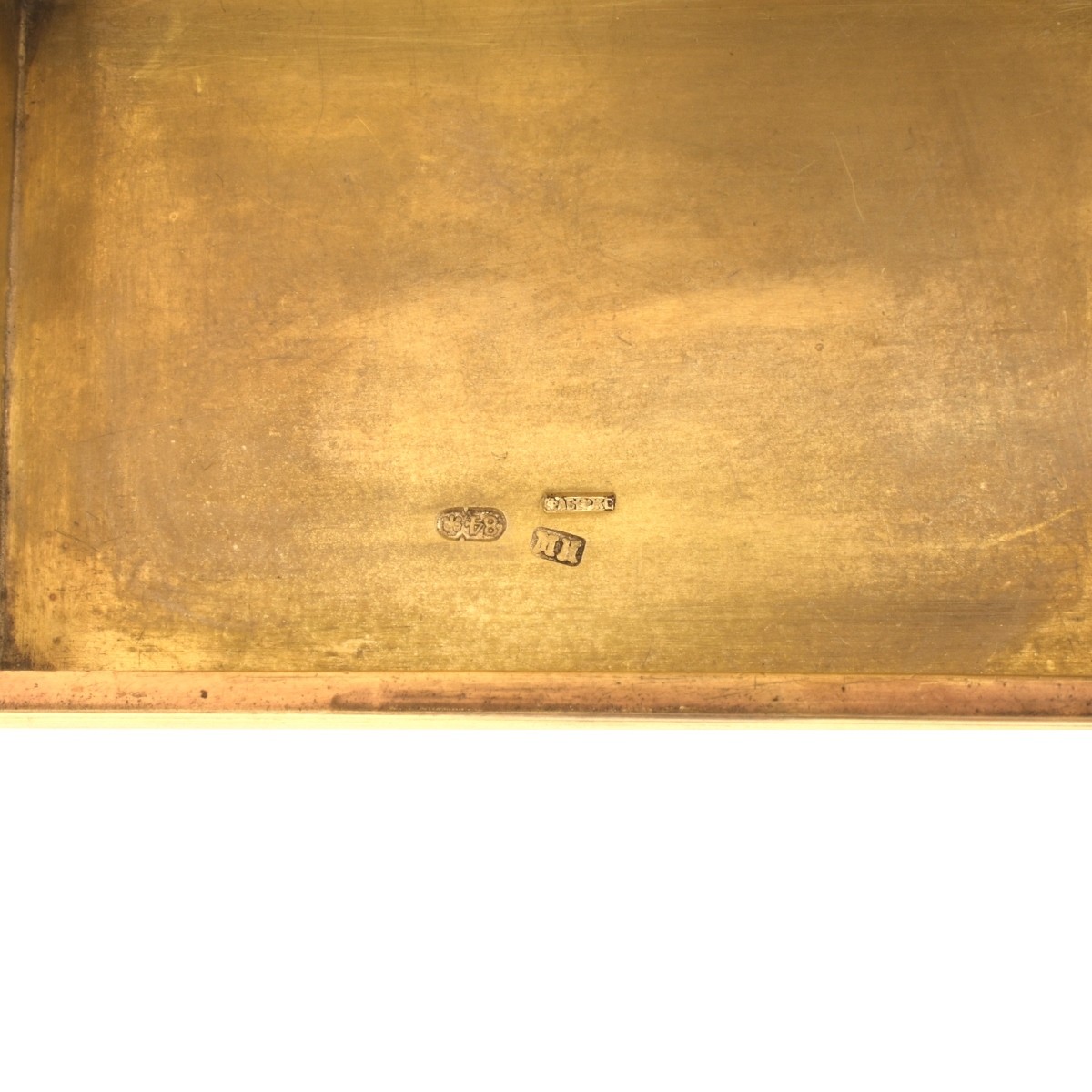 Russian Silver Cigarette Case