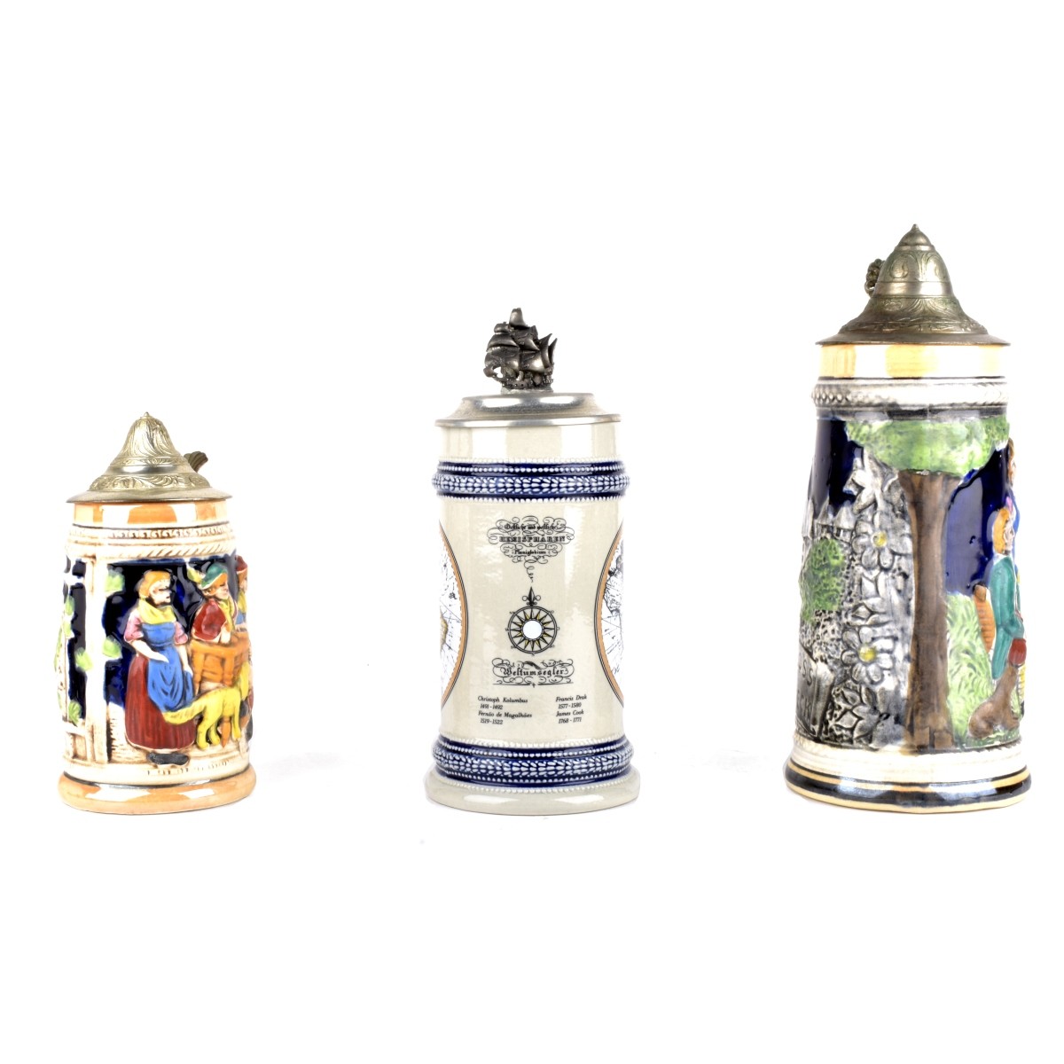 Vintage Porcelain Steins