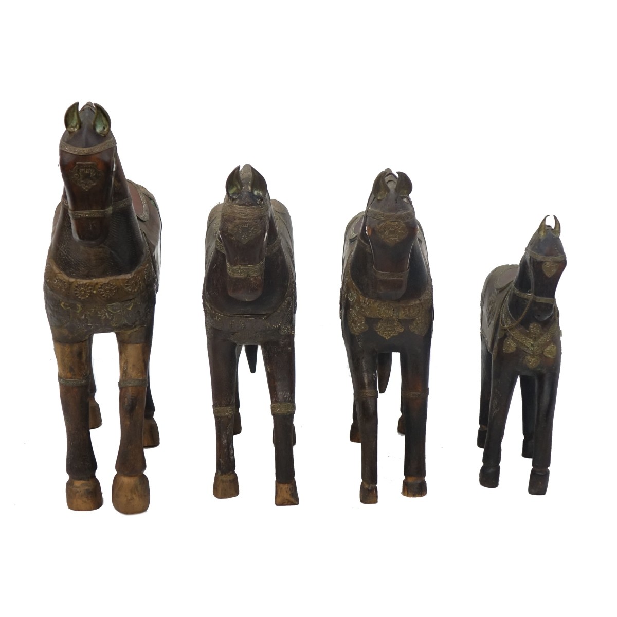 Indian Carved Horses