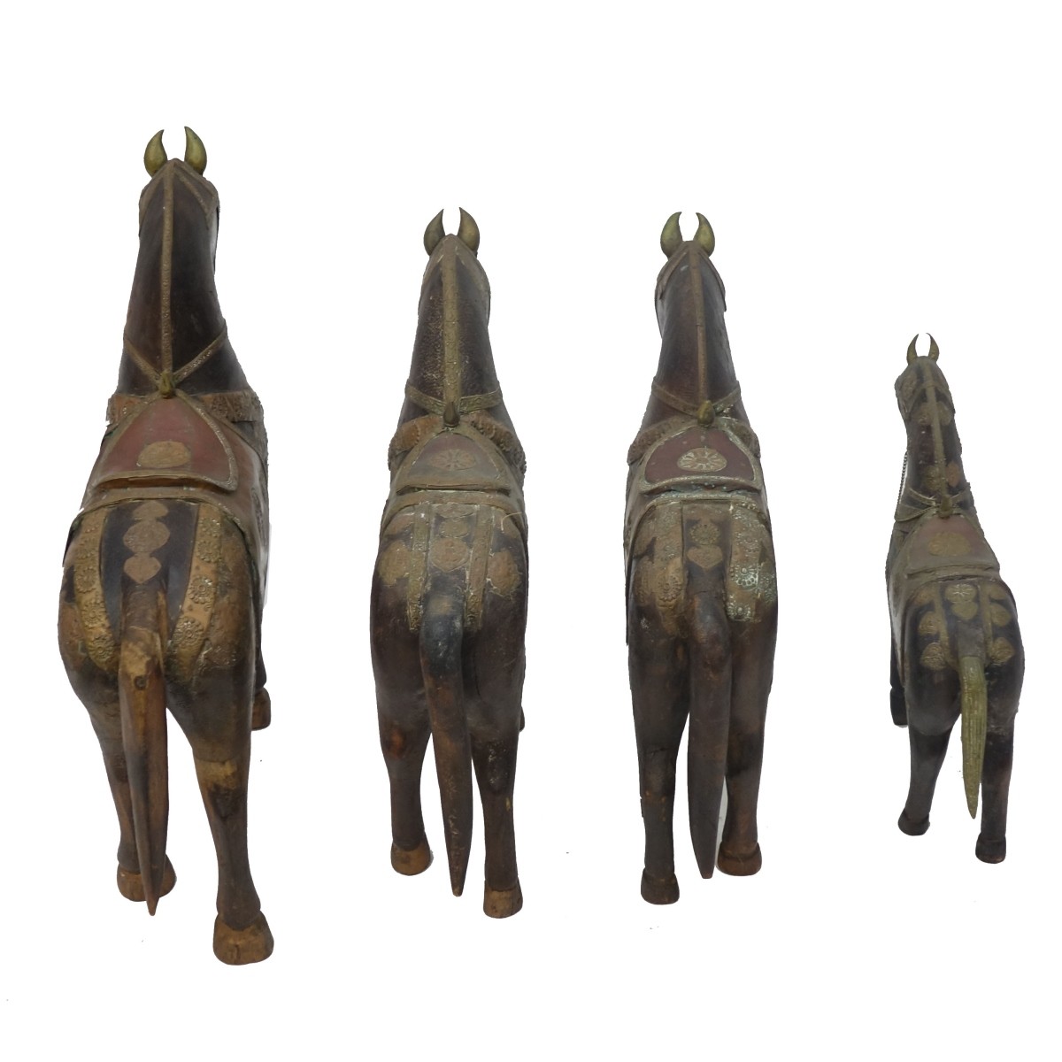 Indian Carved Horses