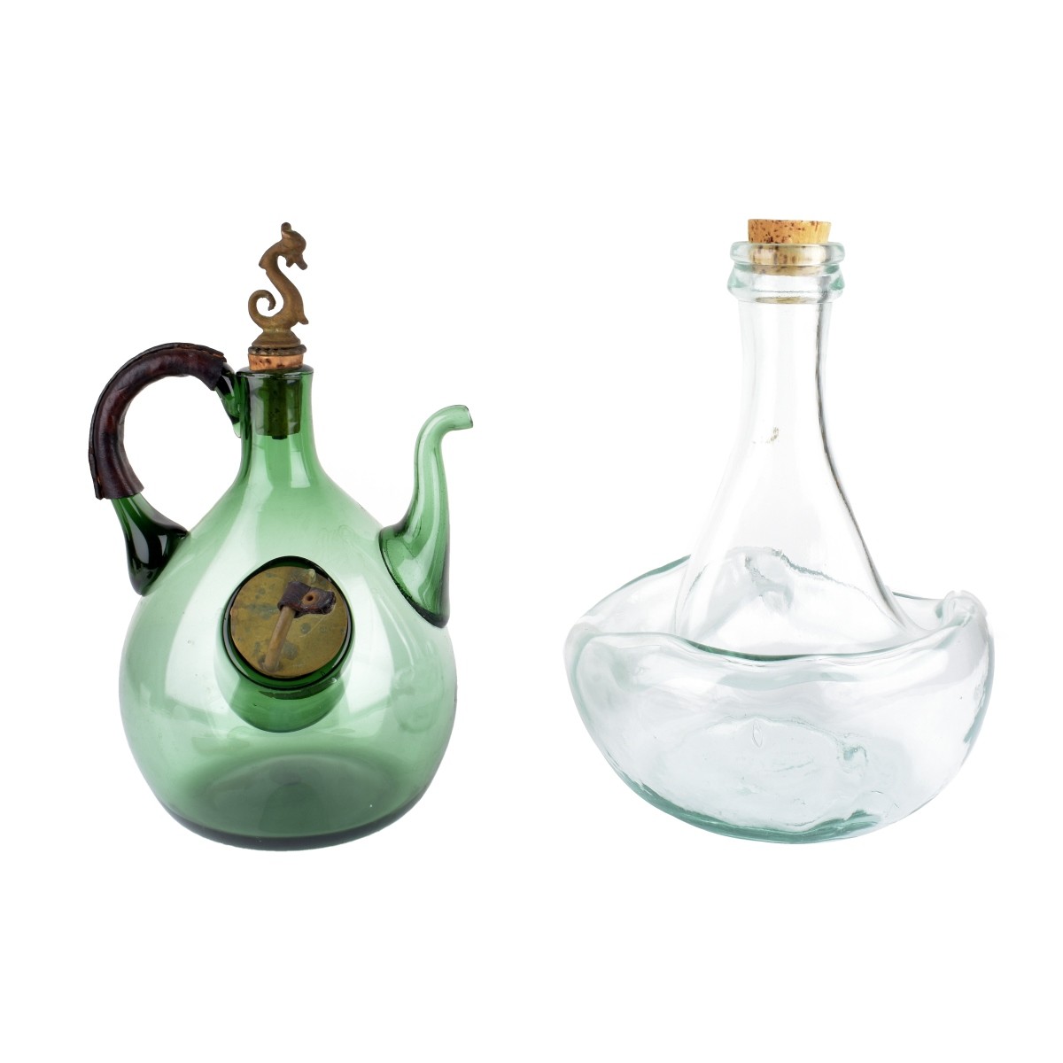 Vintage Art Glass Decanters