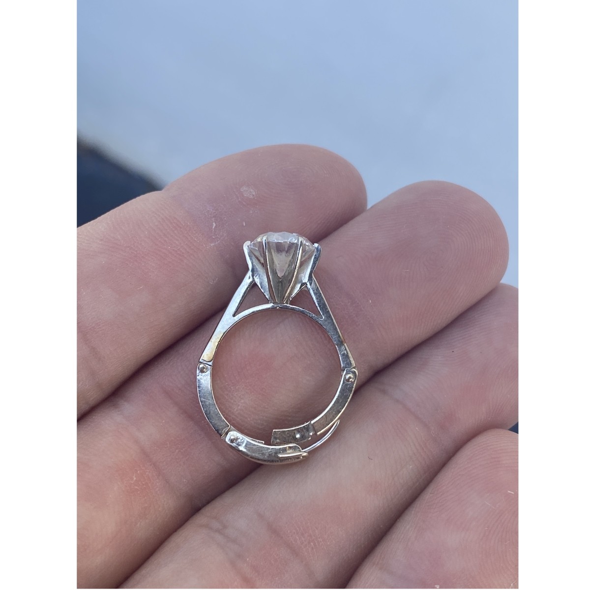 Diamond and 14K Ring