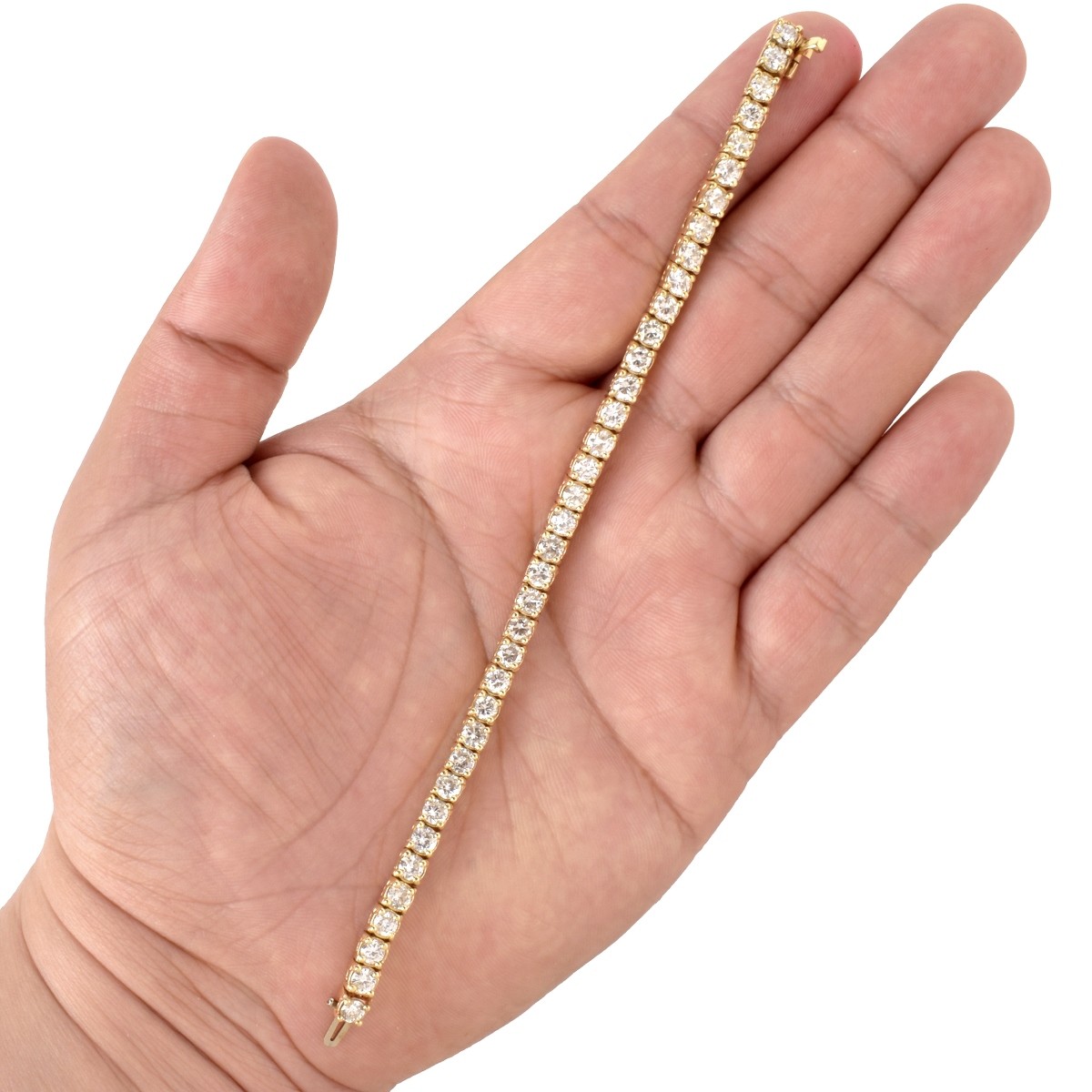 Diamond and 14K Bracelet