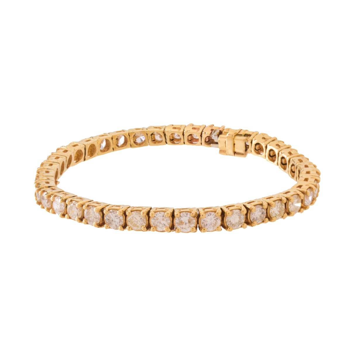 Diamond and 14K Bracelet