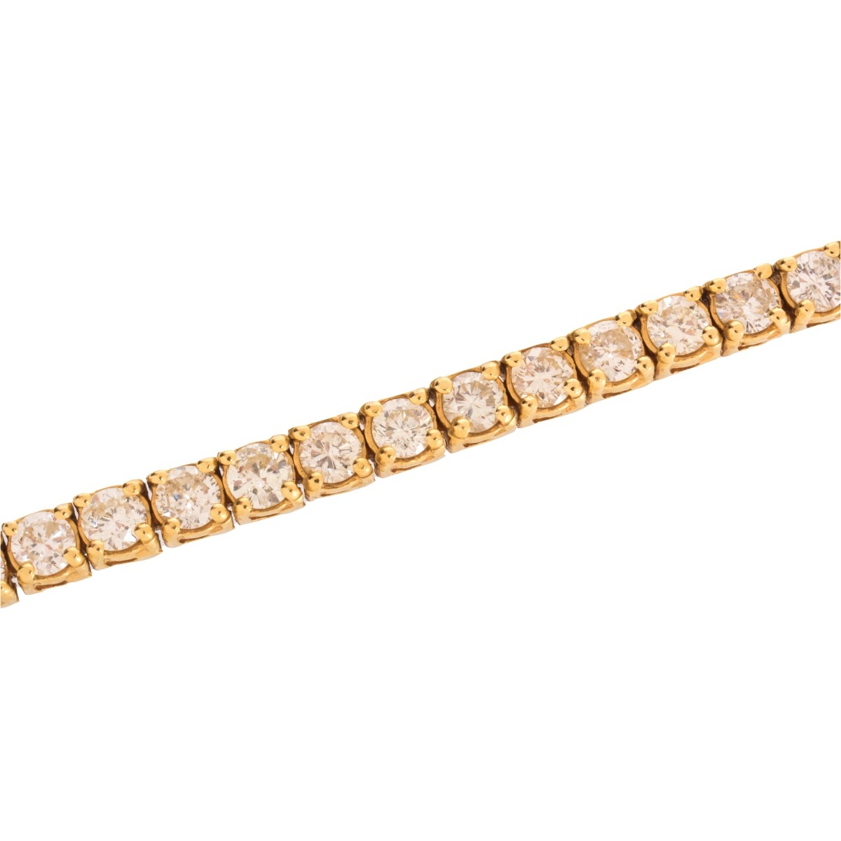 Diamond and 14K Bracelet