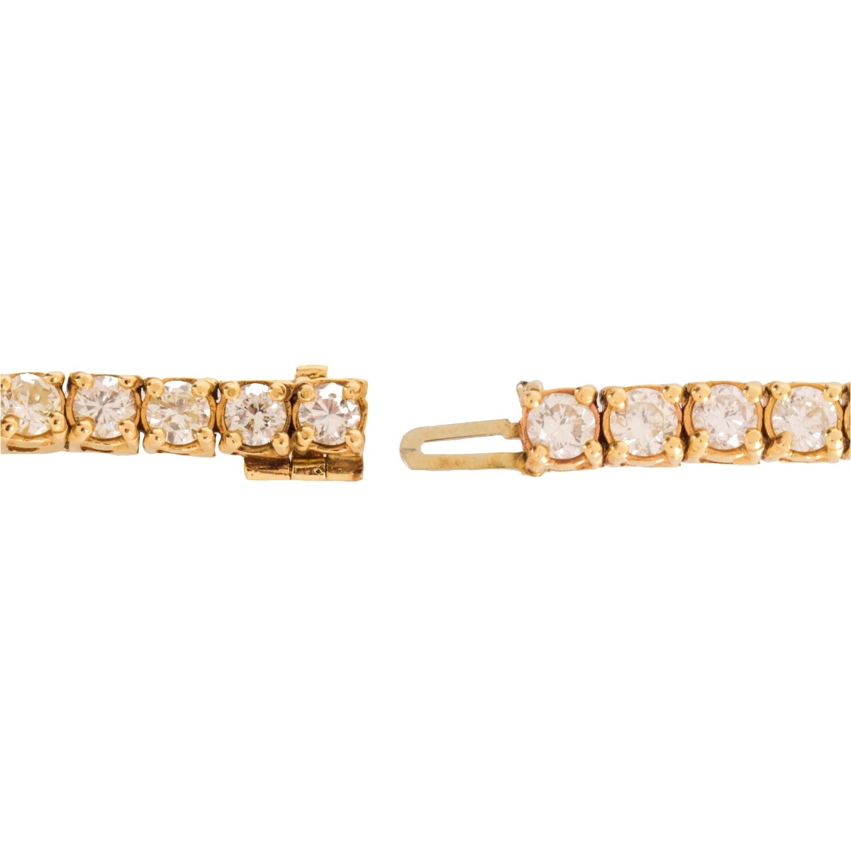 Diamond and 14K Bracelet