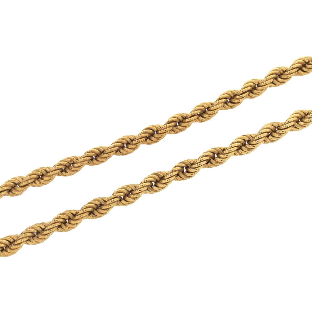 18K Rope Chains