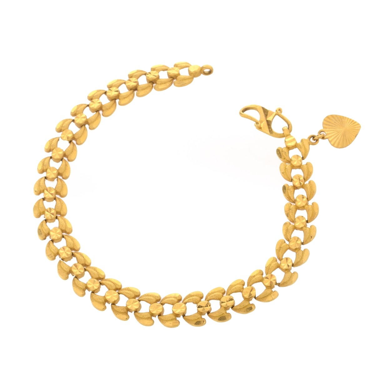 22K Link Bracelet