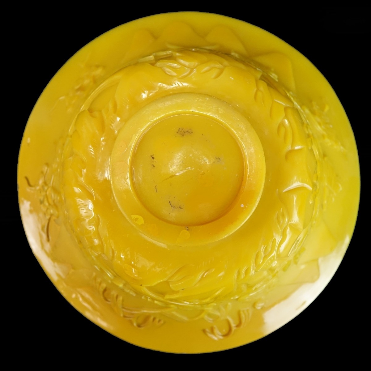 Chinese Peking Glass Bowl