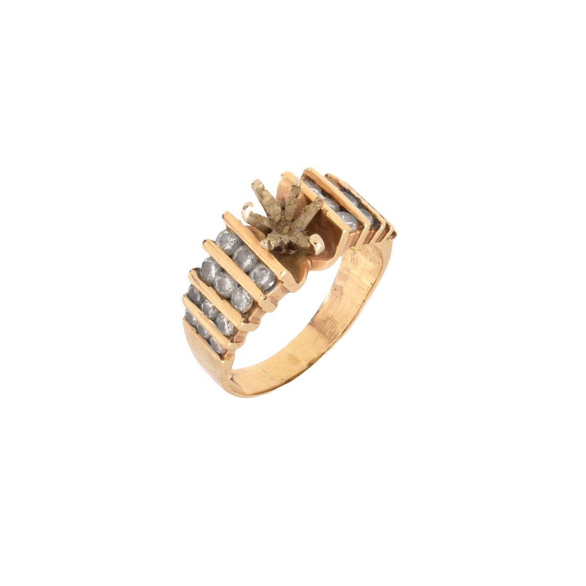 Diamond and 14K Ring