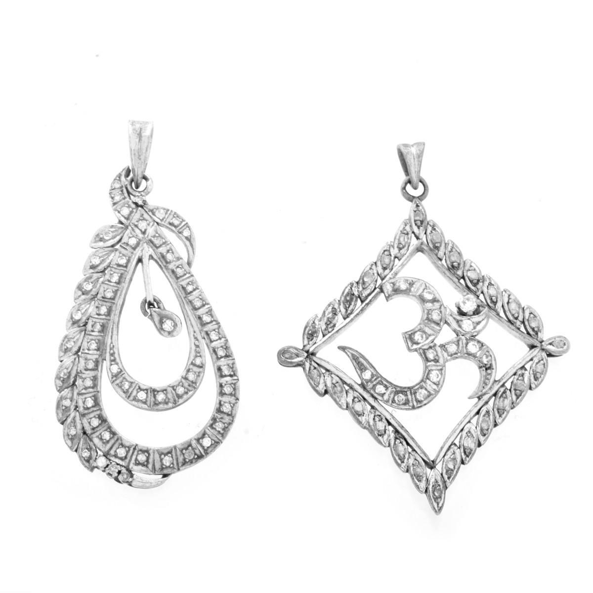 Indian Diamond and Silver Jewelry