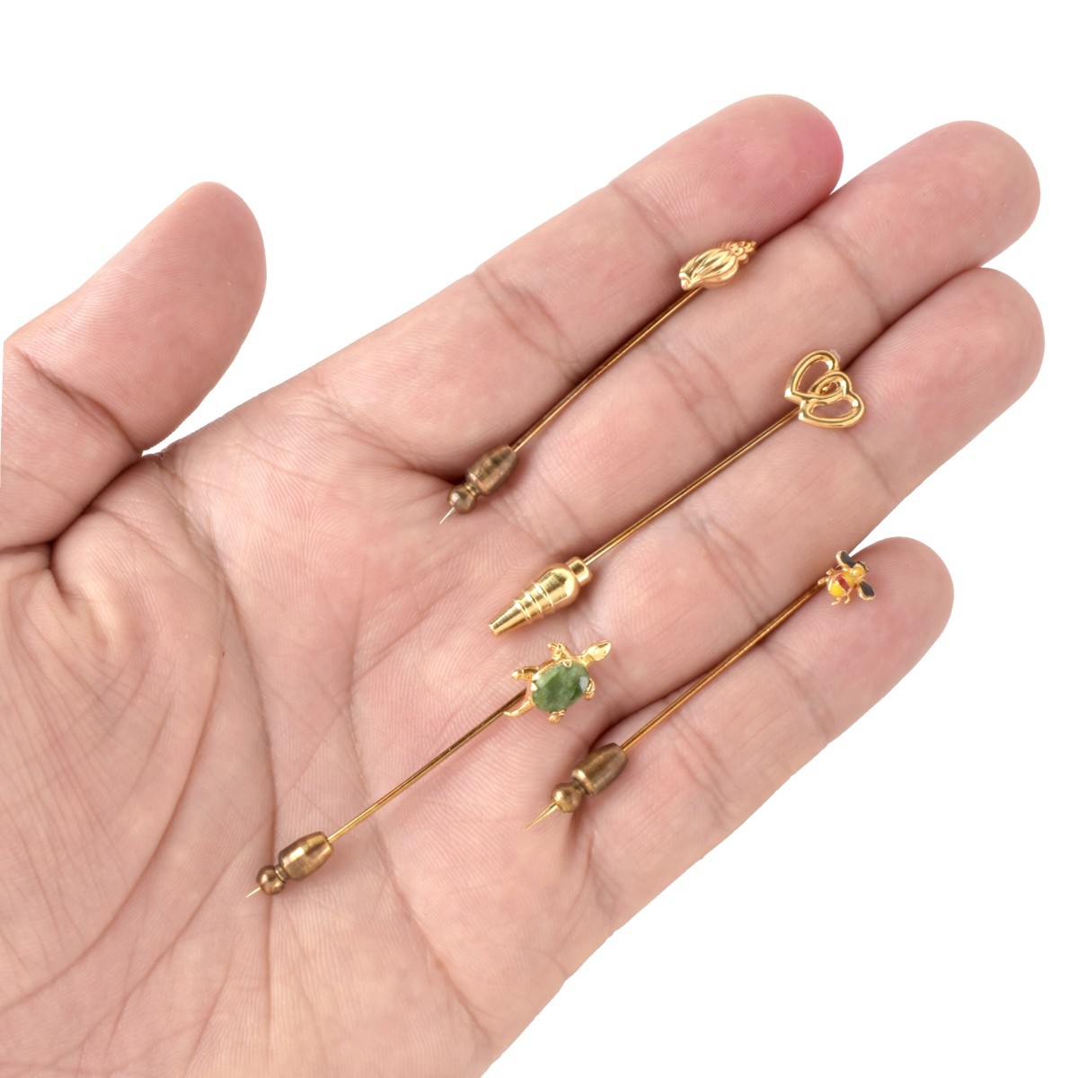 14K Stick Pins