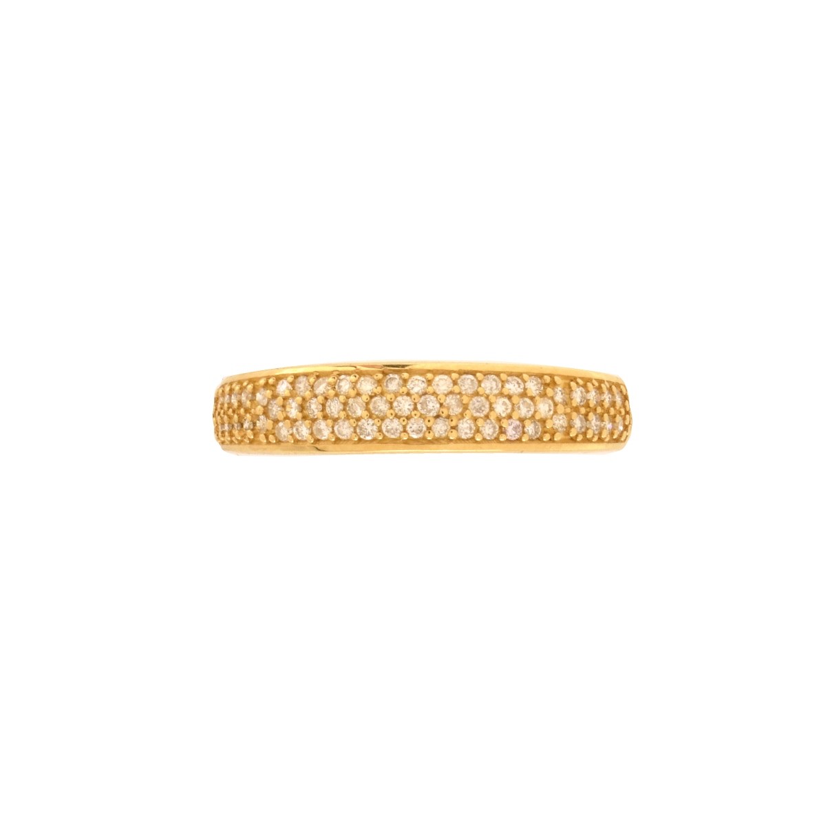 Diamond and 18K Ring