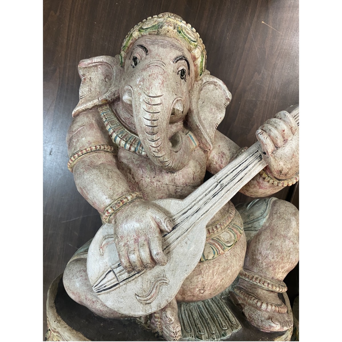 Pair of Thai Ganesha Sculptures