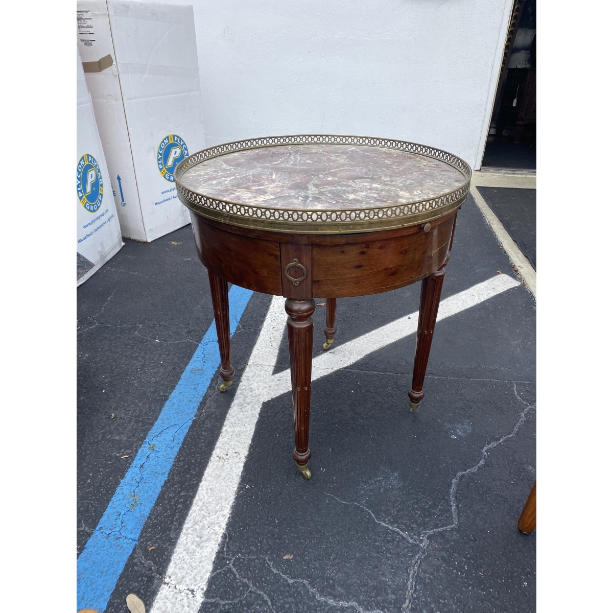 20th C. Louis XVI Style Side Table