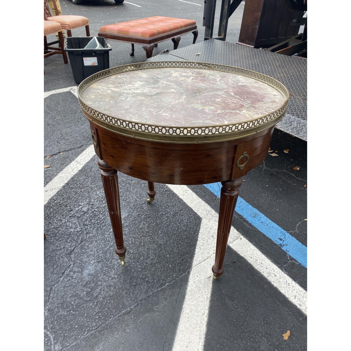 20th C. Louis XVI Style Side Table