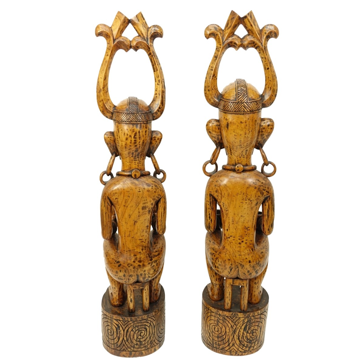 Pair of Fertility Sculptures