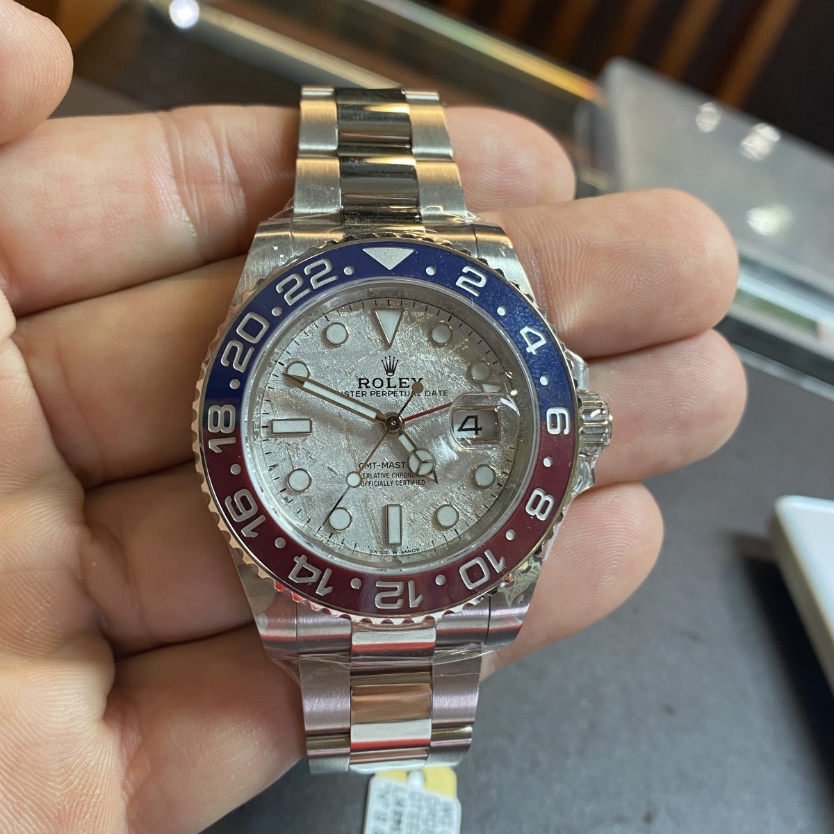 Rolex GMT Master II Meteorite Pepsi