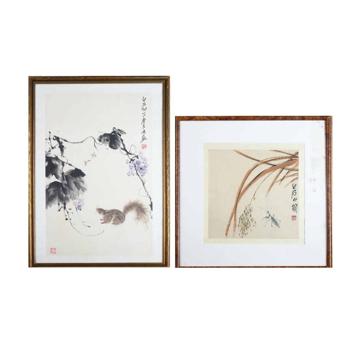 20th C. Chinese Scroll Paintings
