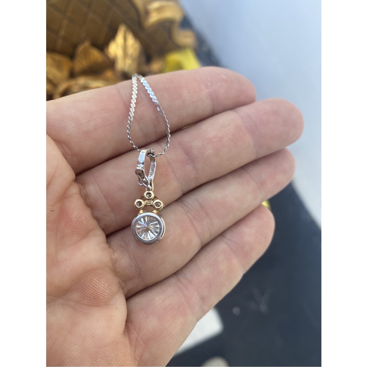 Diamond Pendant Necklace