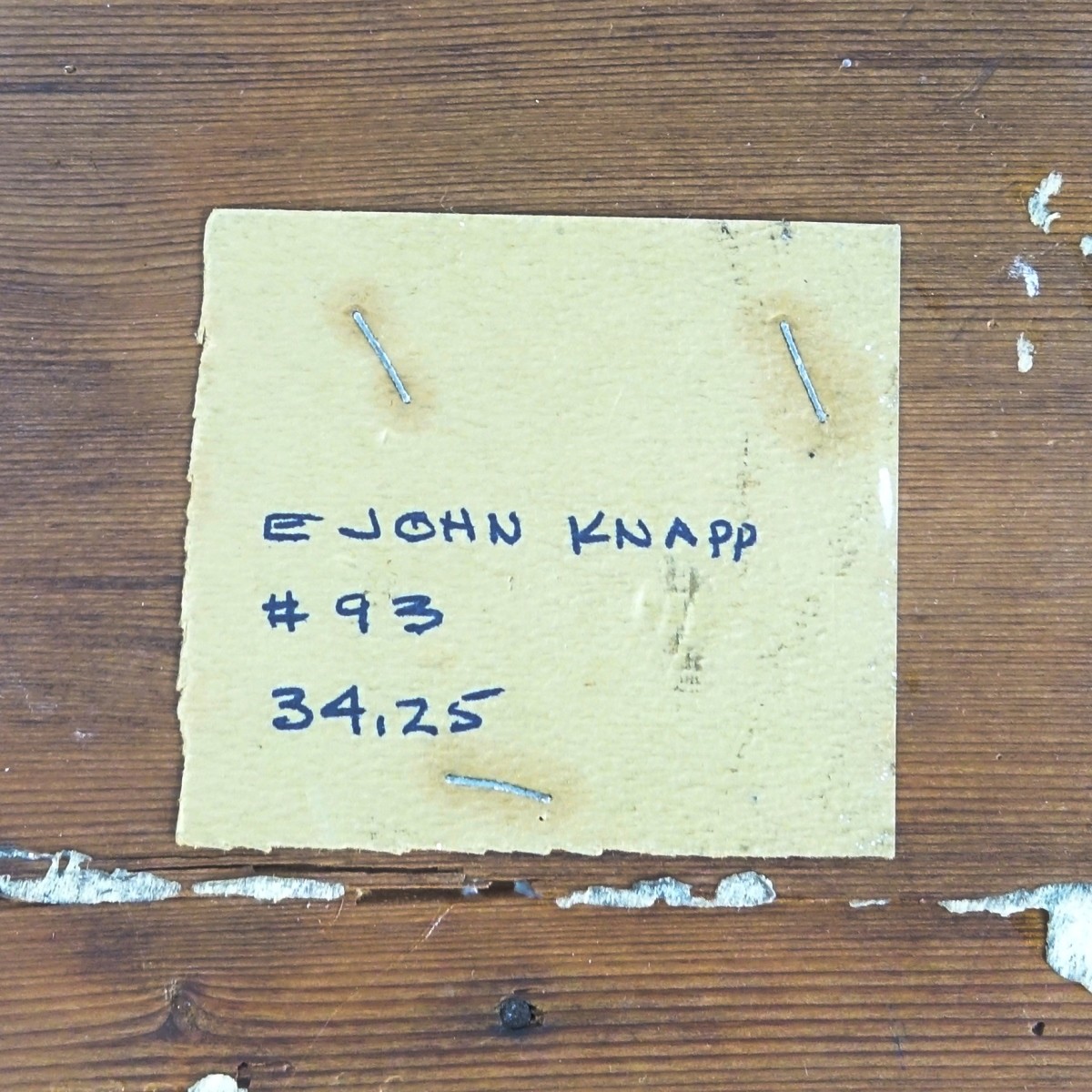 E. John Knapp (20th C.)