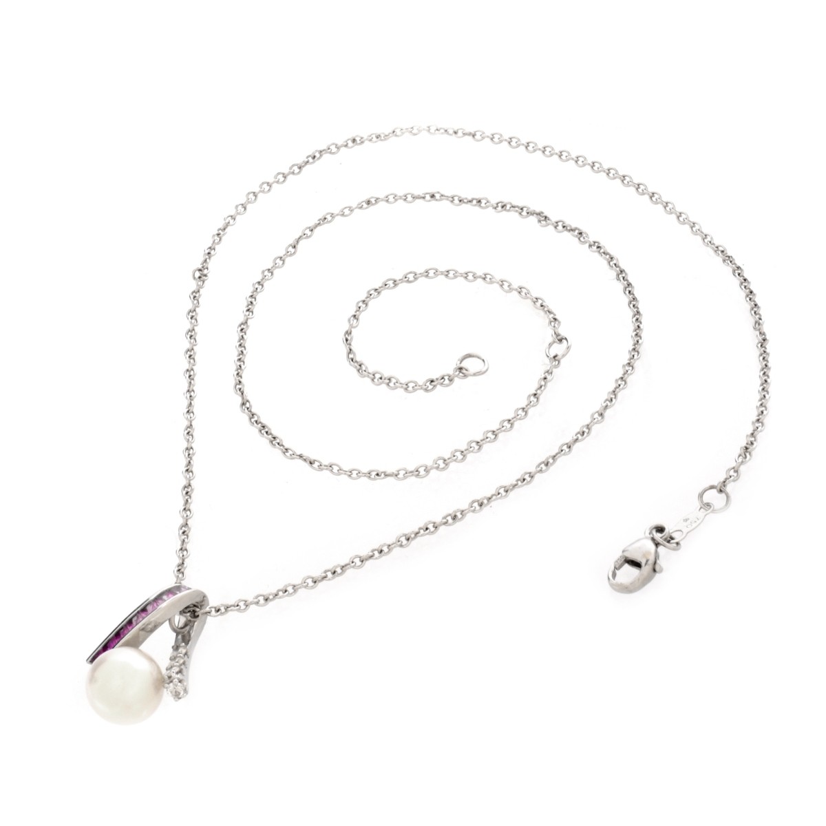 Mikimoto Pearl and 18K Necklace
