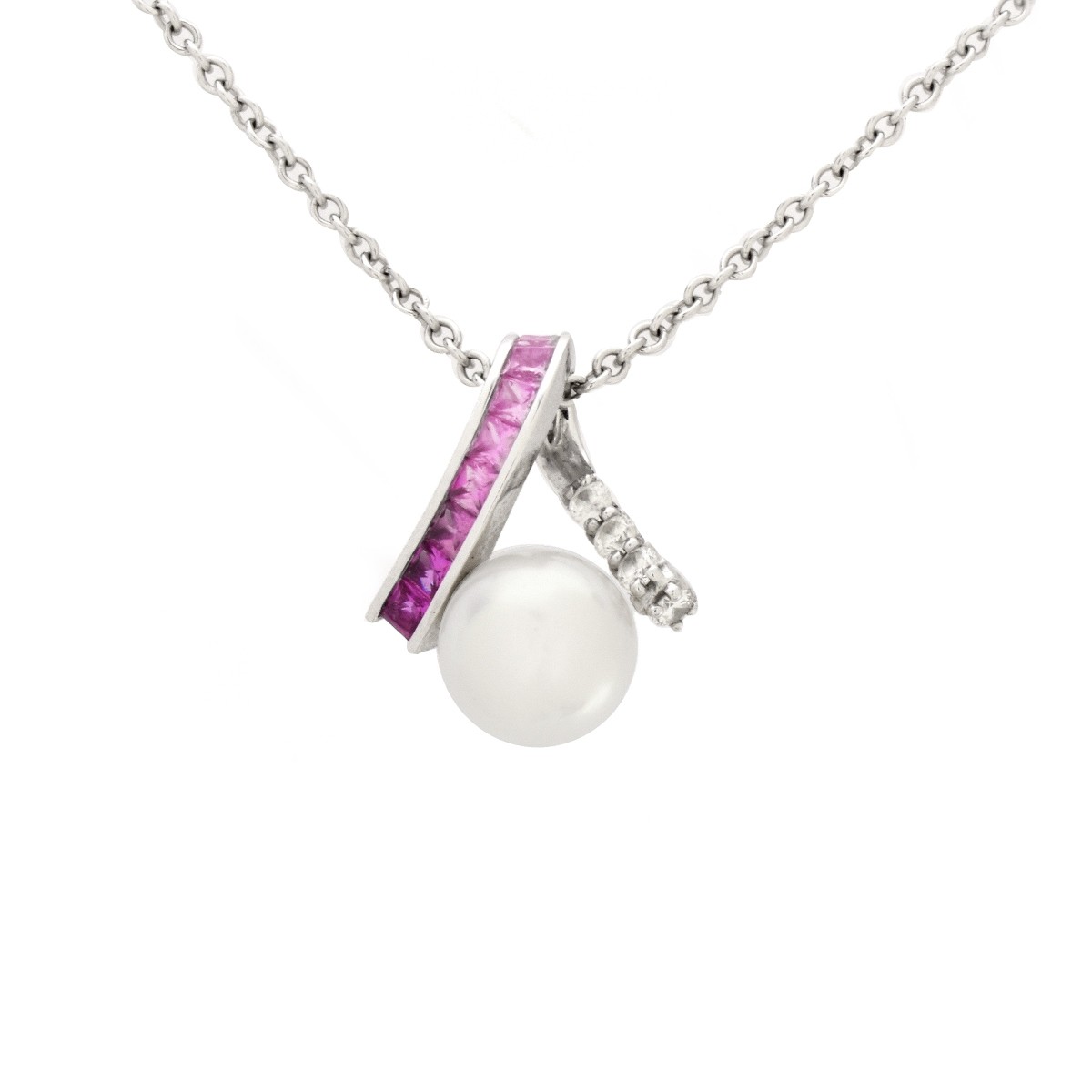 Mikimoto Pearl and 18K Necklace