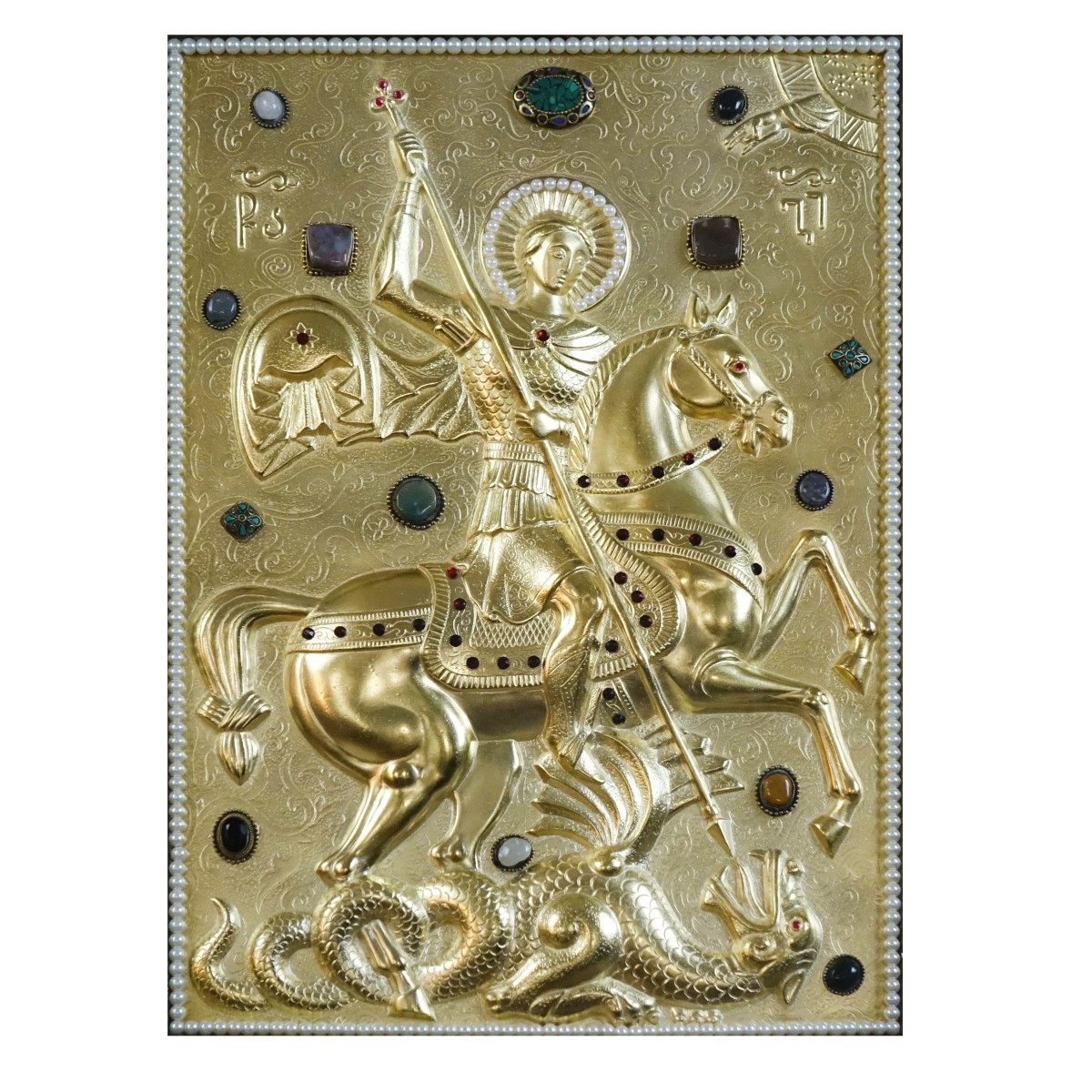 Russian Wall Hanging Plaque