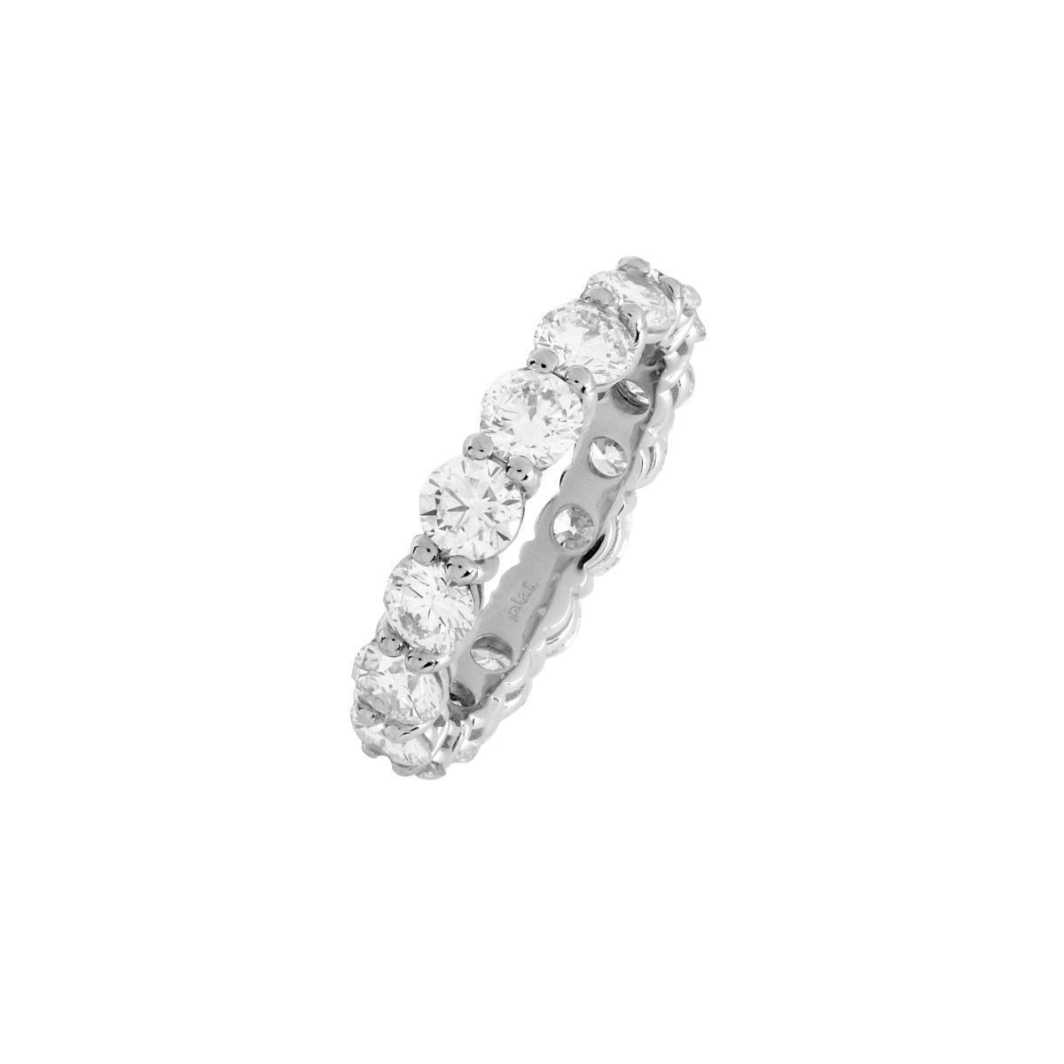 Diamond and Platinum Eternity Band