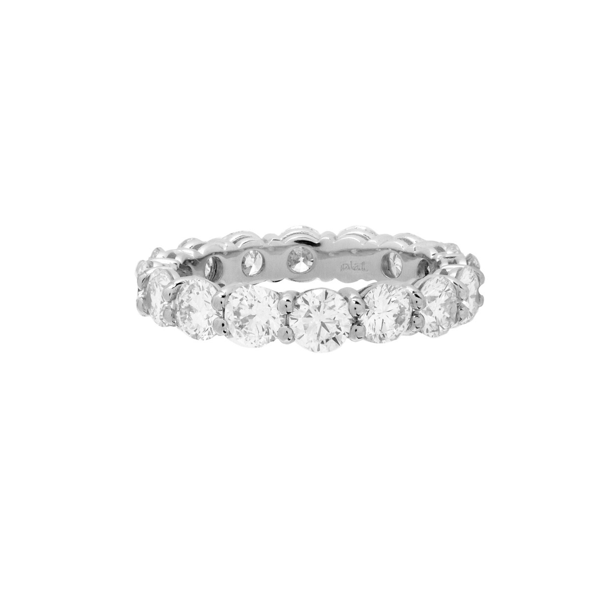 Diamond and Platinum Eternity Band