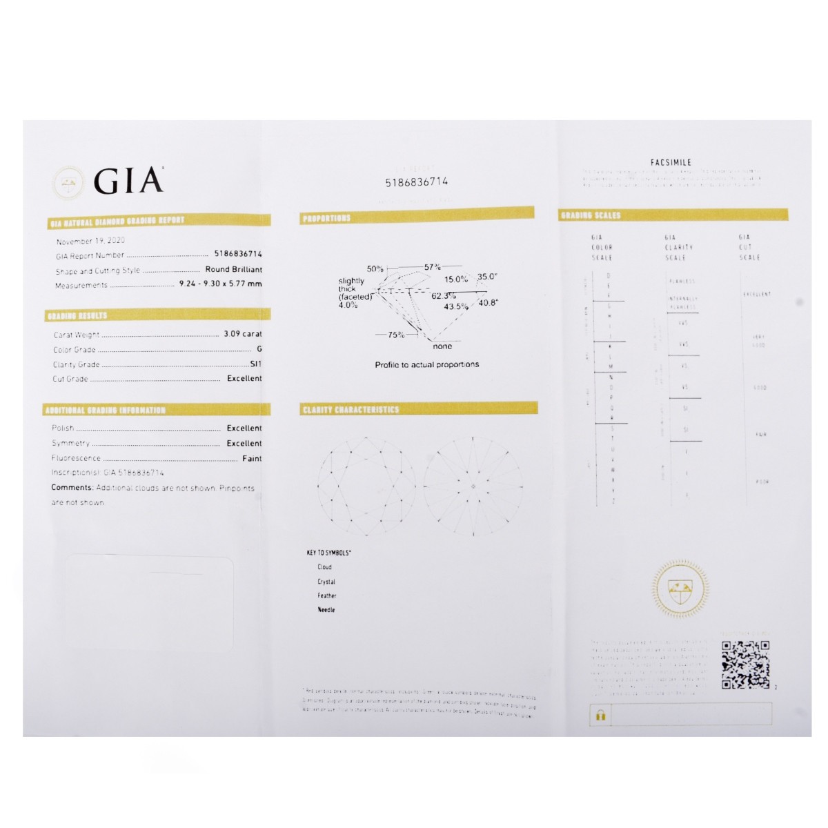 GIA 6.14ct TW Two Diamonds