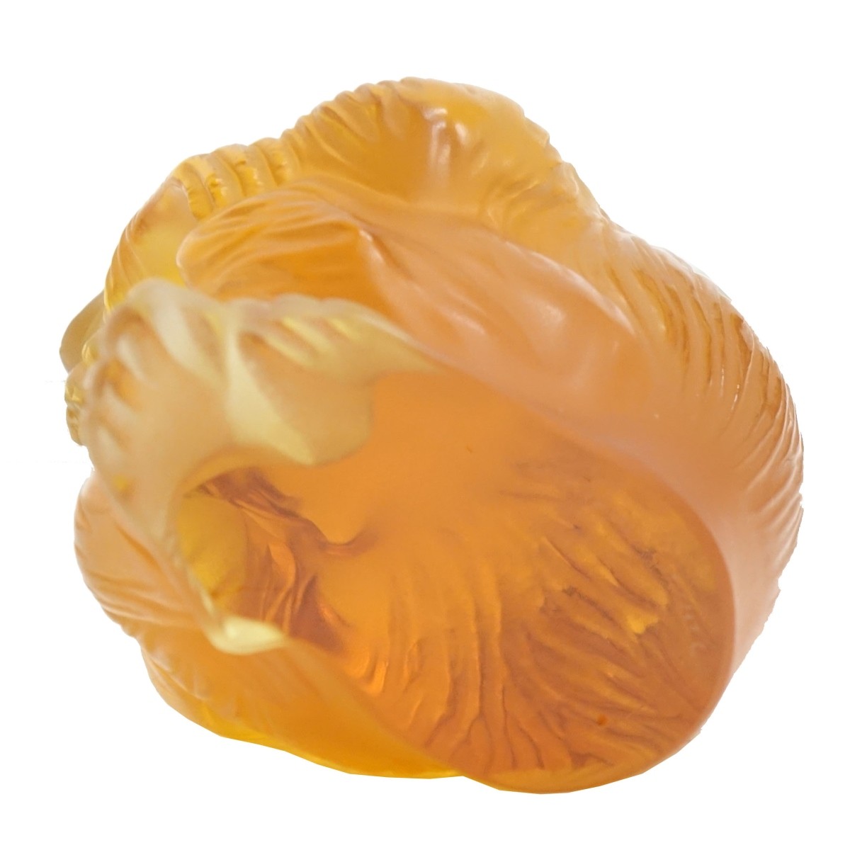 Lalique Monkey Figurine