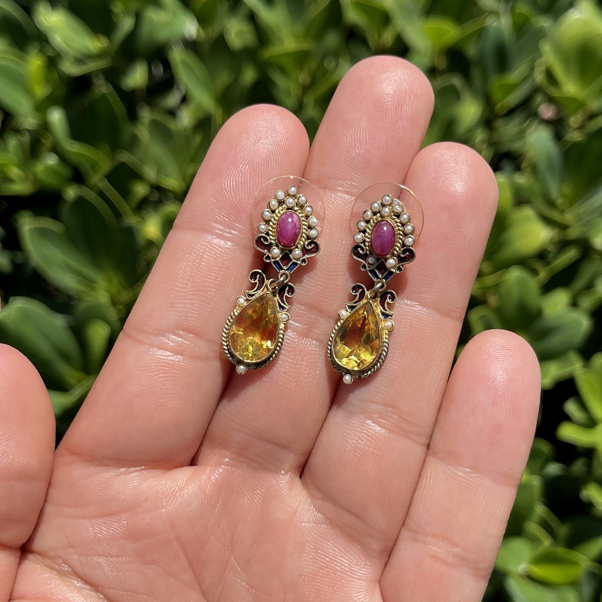 Percossi Papi Gemstone Earrings