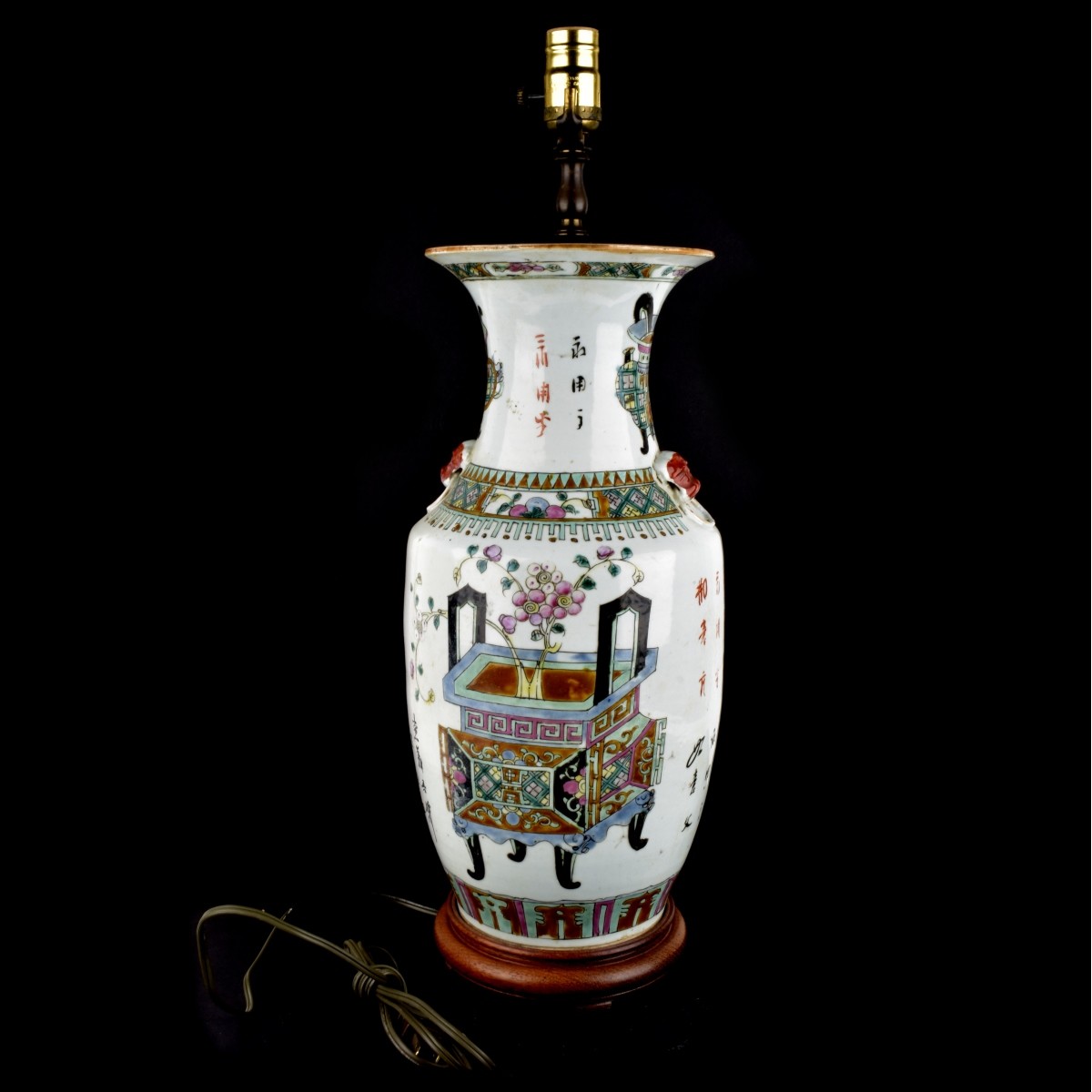 Chinese Vase Lamp