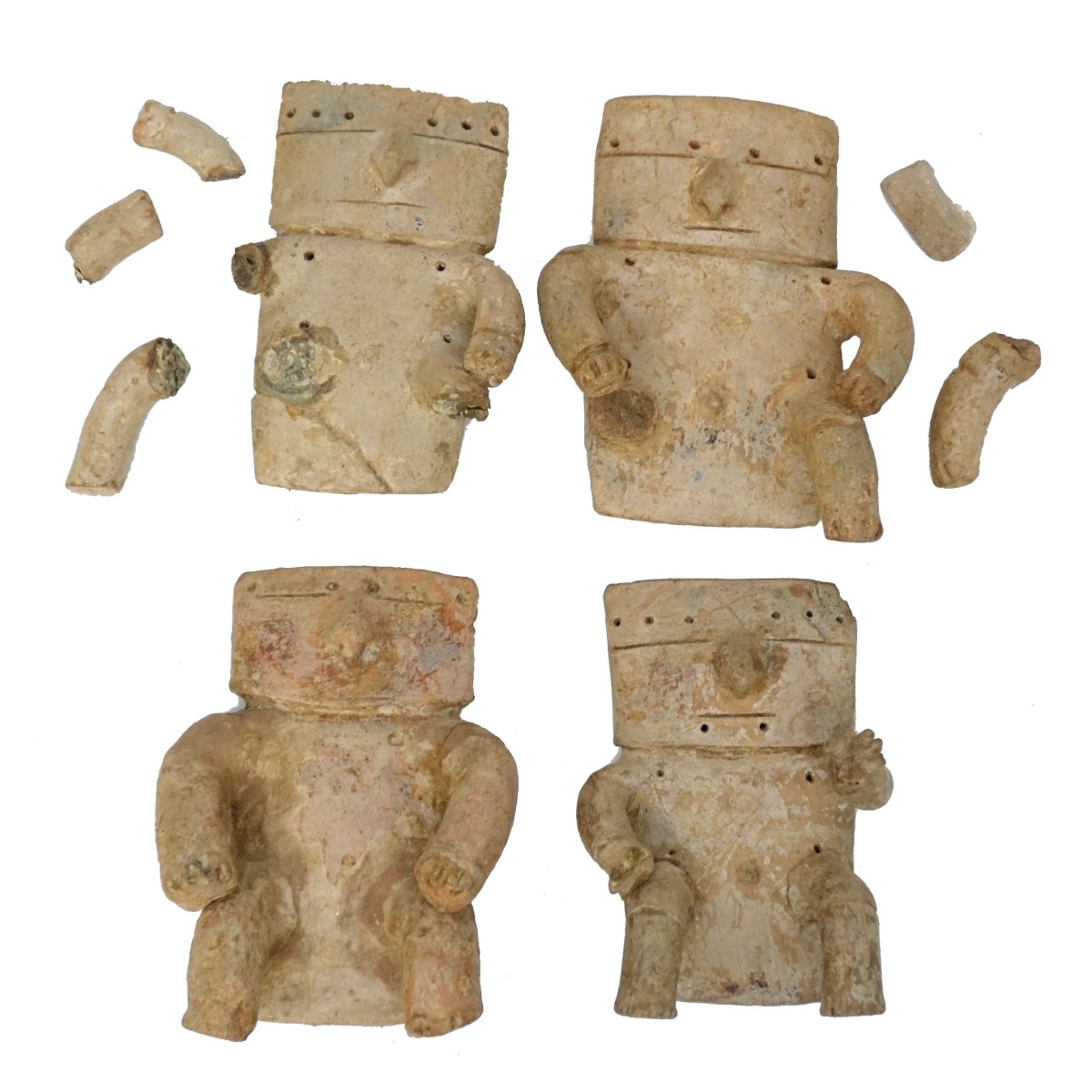 Pre Columbian Style Figurines