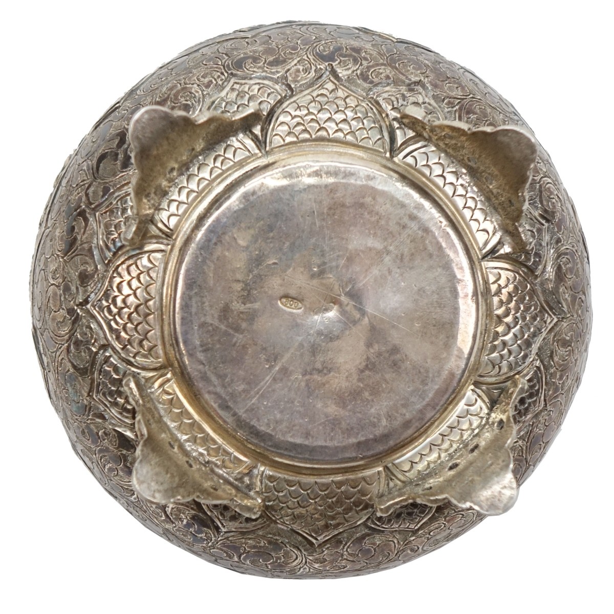 800 Silver Covered Box