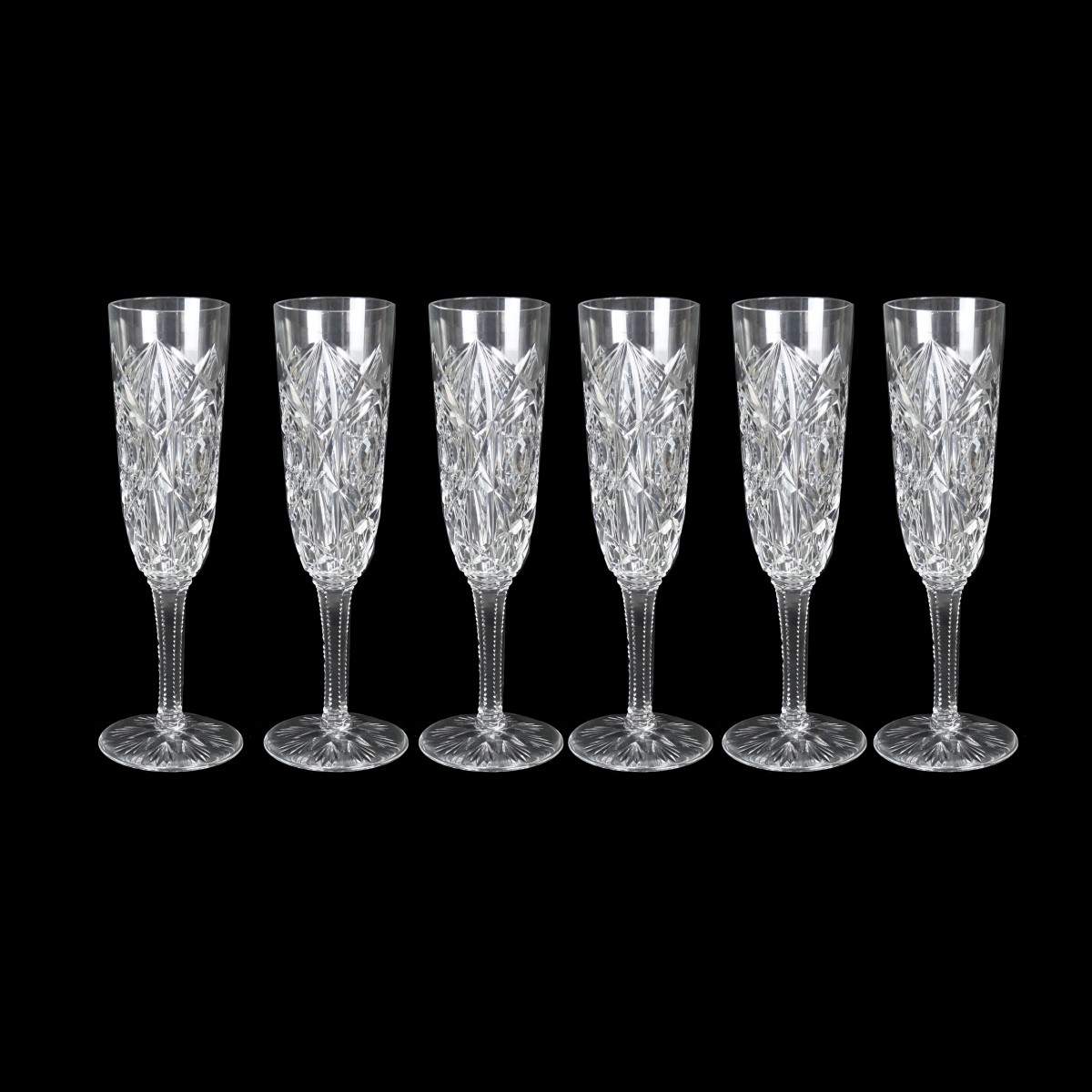 Baccarat Champagne Flutes