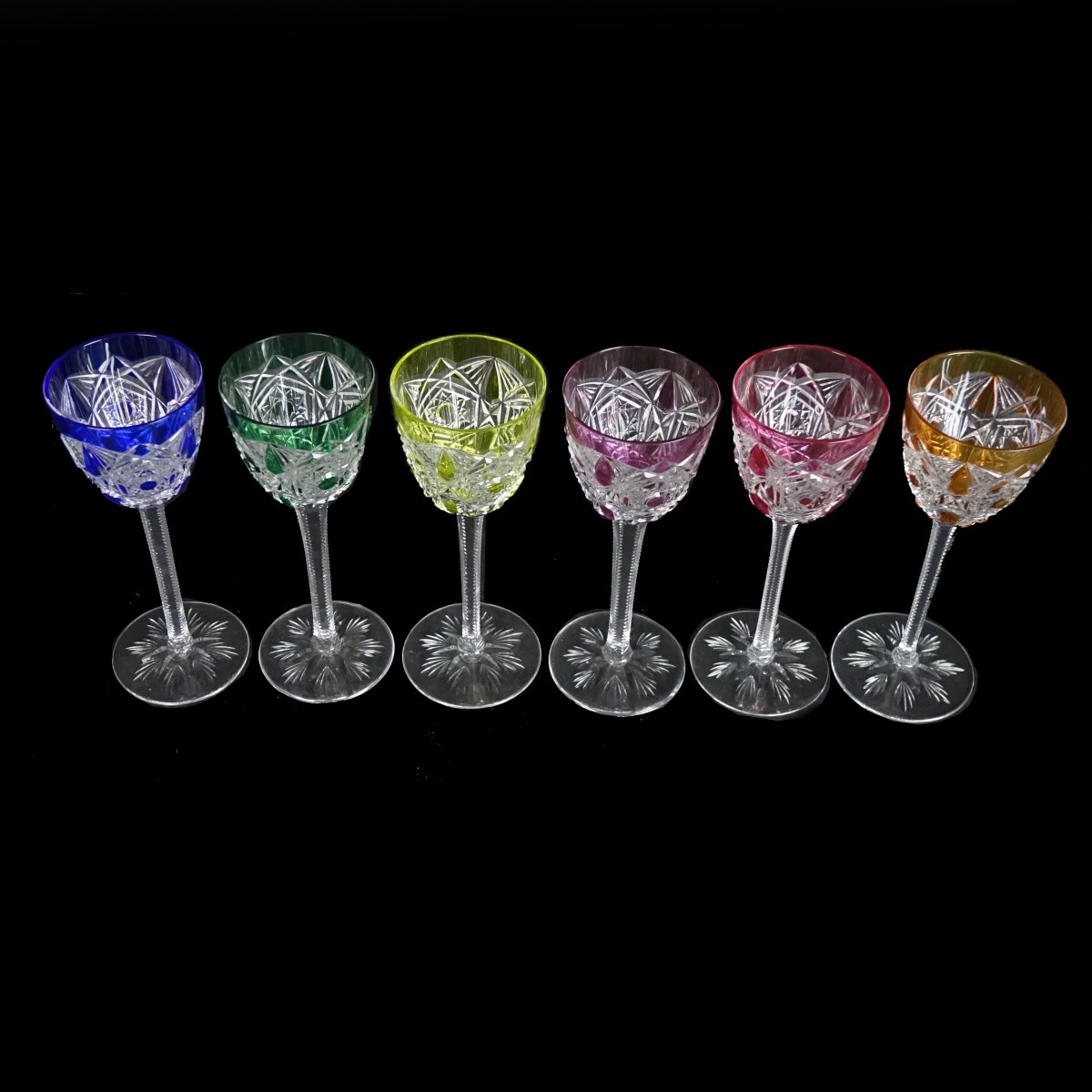 Baccarat Rhine Wine Glasses