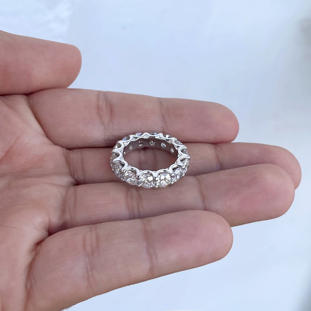 Diamond and 18K Ring